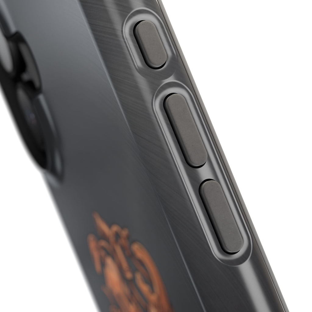 Crafted to Last Phone Case — Crossed Wrenches Wireless Charging Cover