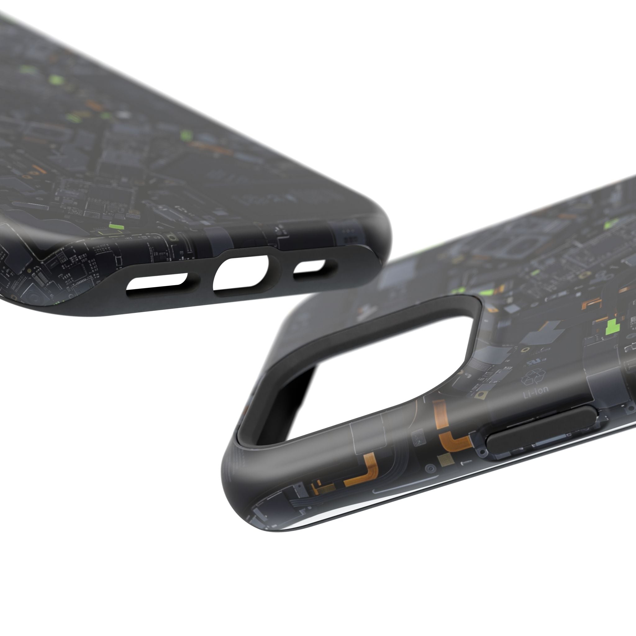 Circuit Core Phone Case — Motherboard Print Wireless Charging Cover