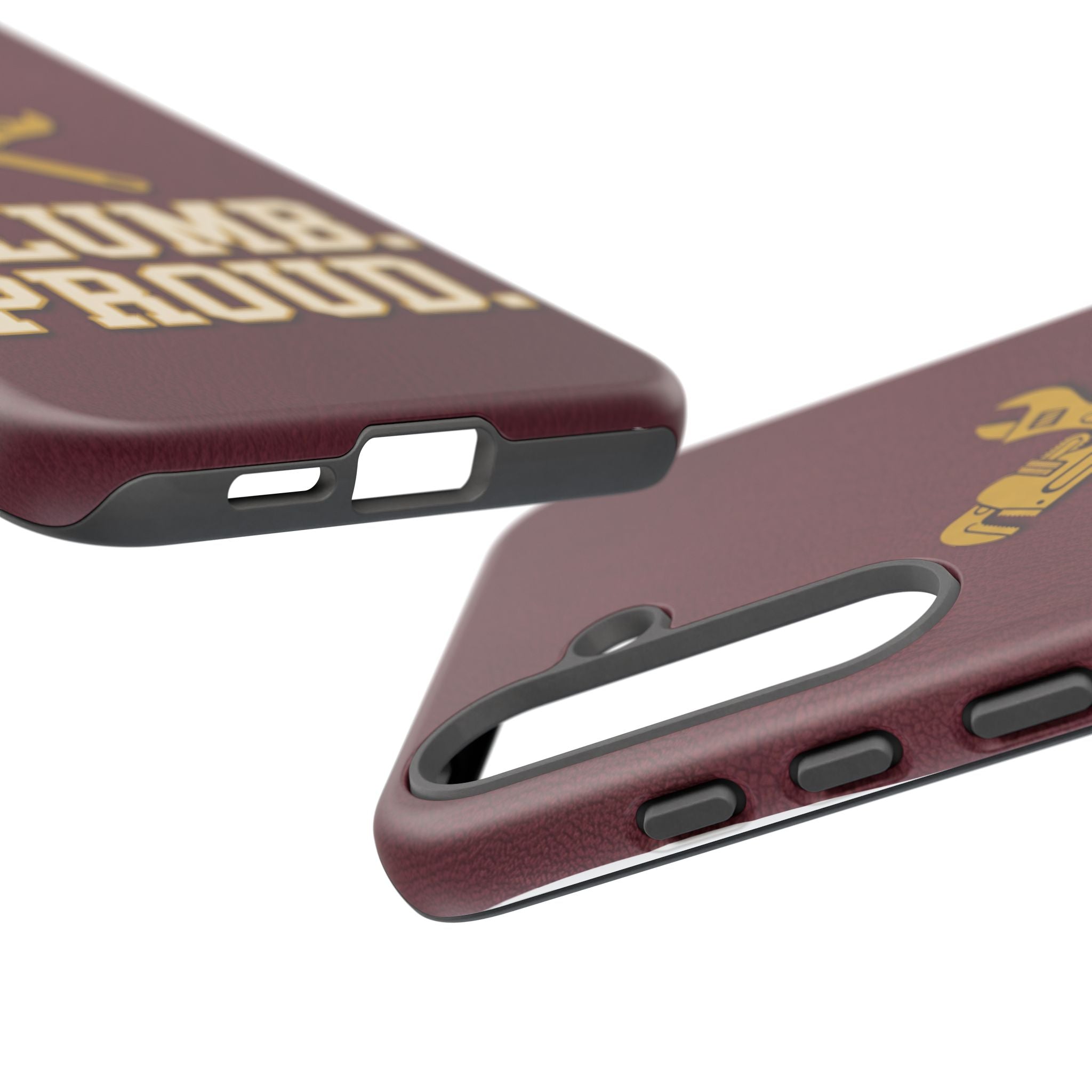 Plumb. Proud. Varsity Print Phone Case - Samsung & iPhone Series