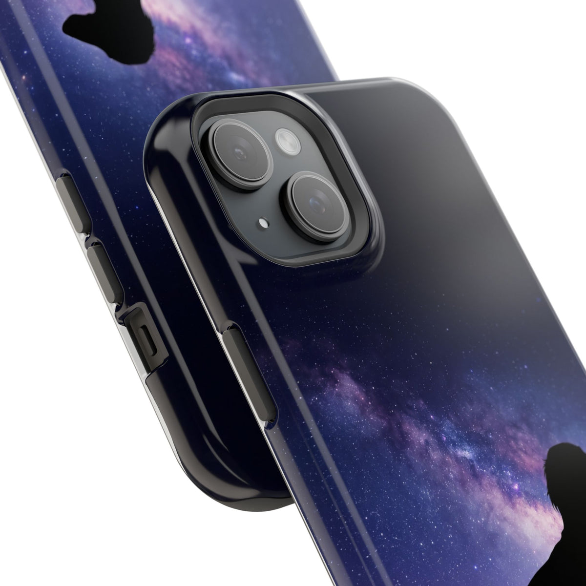 Personalized Dachshund Starry Night Phone Case — Wireless Charging Cover