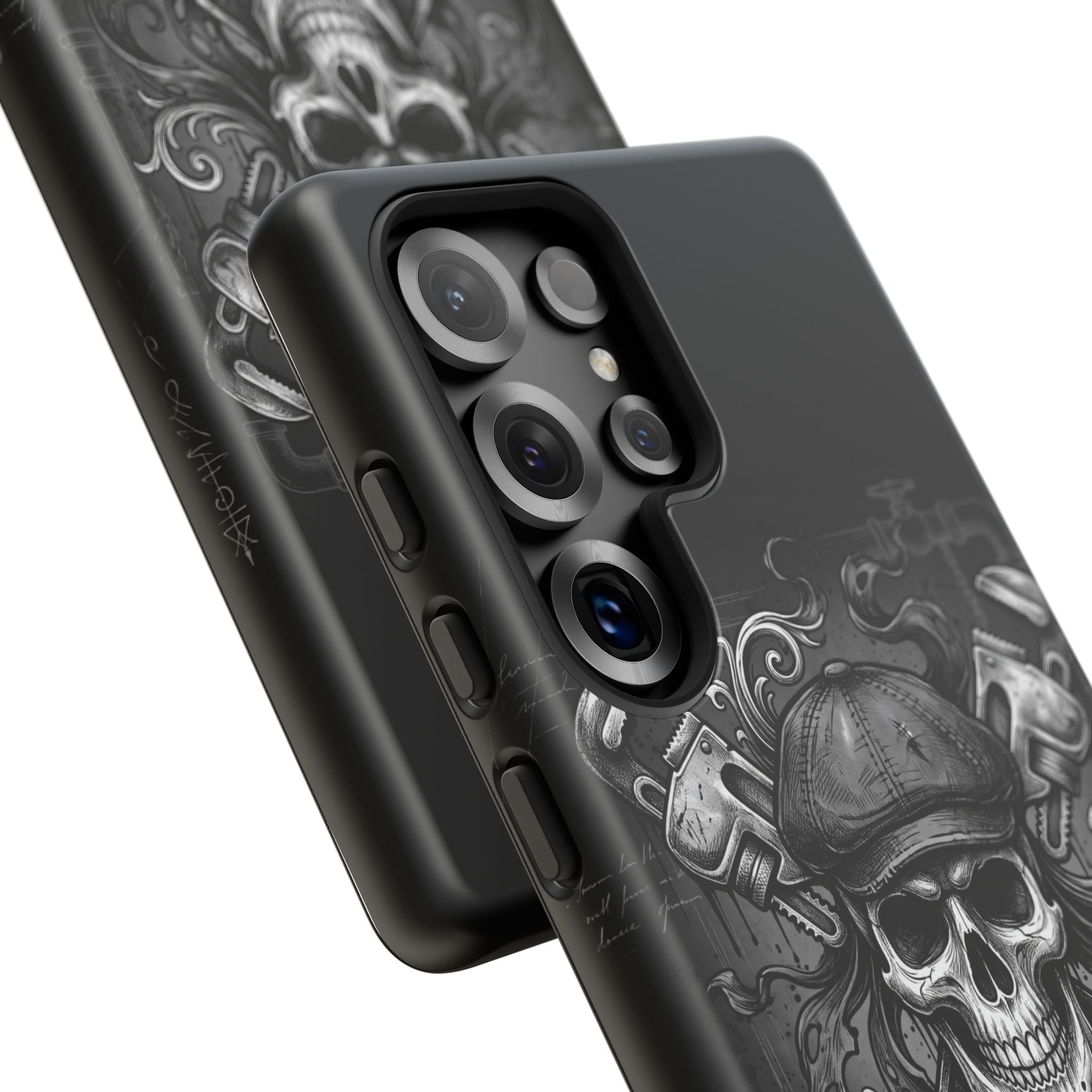Gothic Skull Plumber Phone Case - Samsung & iPhone Series