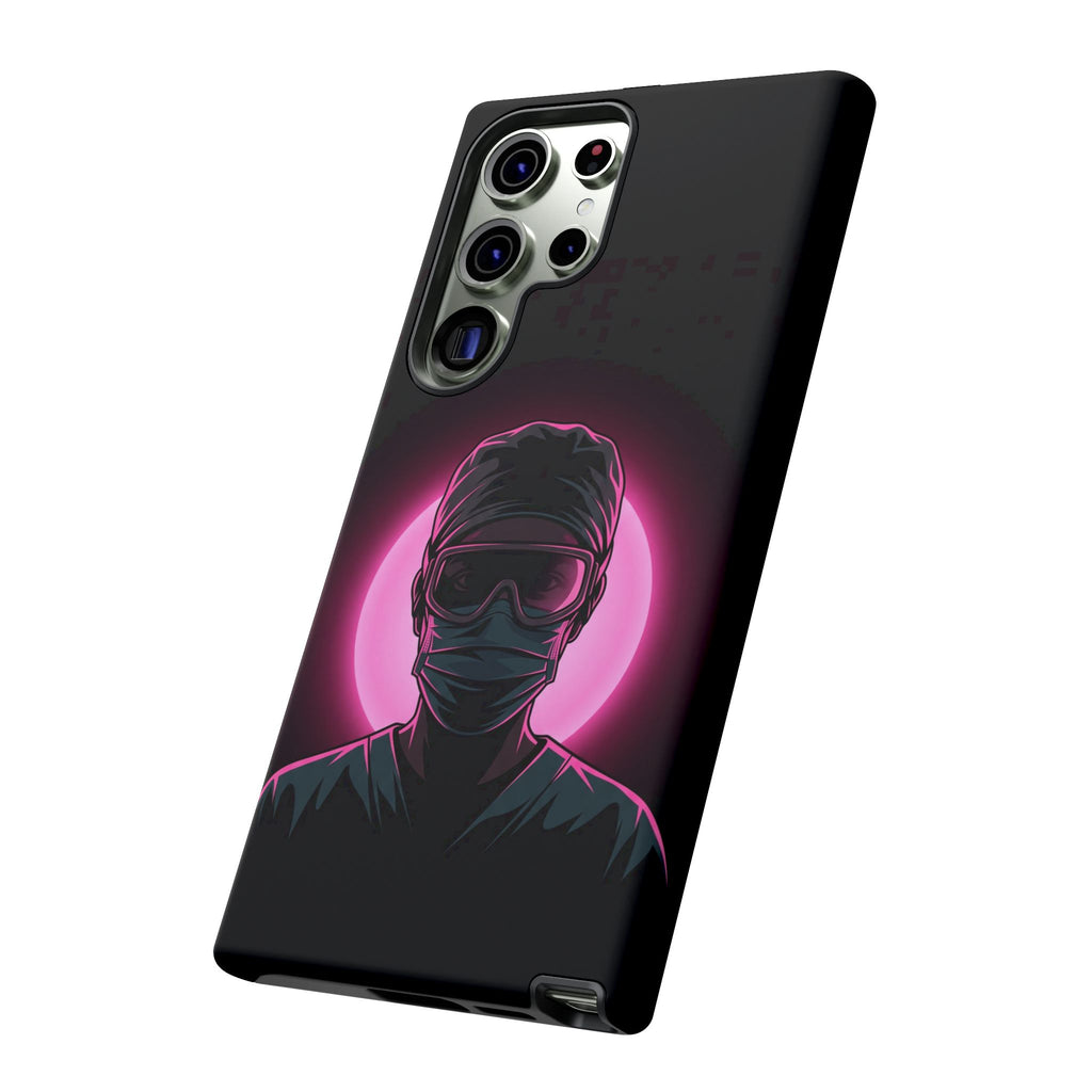 Nurse Neon Silhouette Phone Case - Samsung & iPhone Series