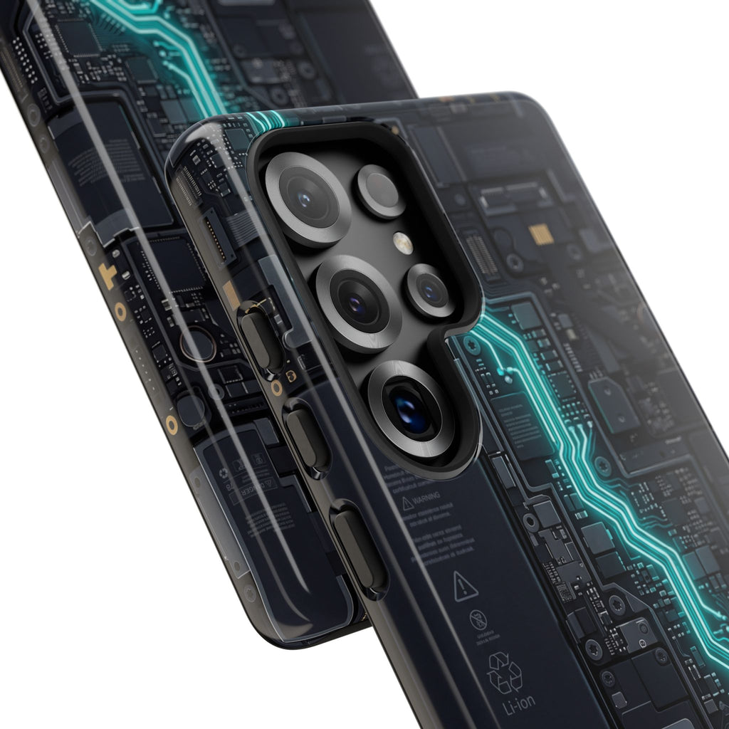 Electrician Cyan Circuit Phone Case - Samsung & iPhone Series