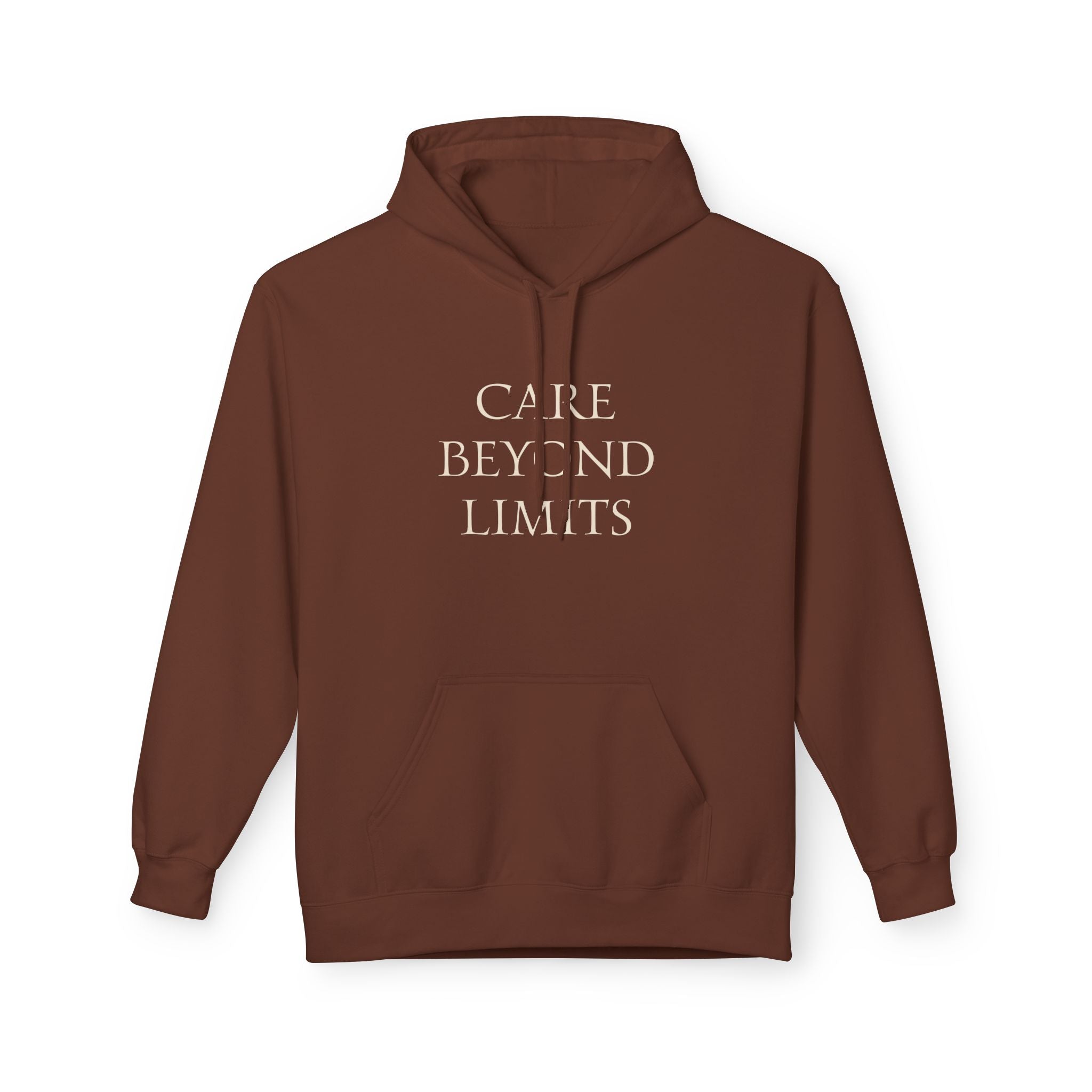 Nurse Hoodie |  Cozy Inspirational "Care Beyond Limits"