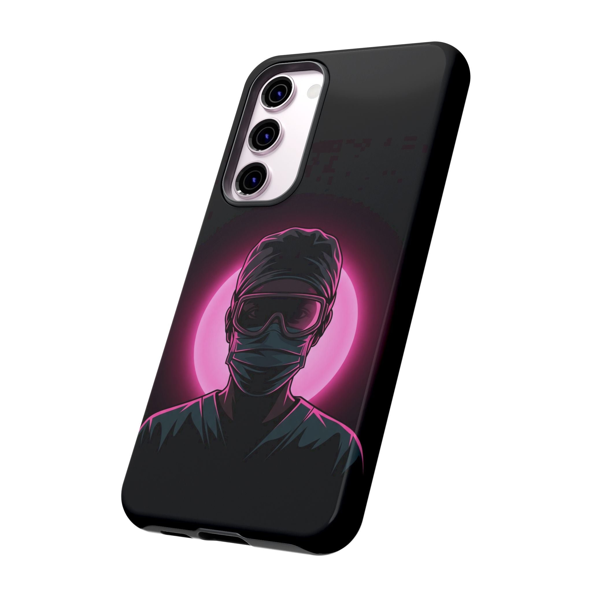 Nurse Neon Silhouette Phone Case - Samsung & iPhone Series