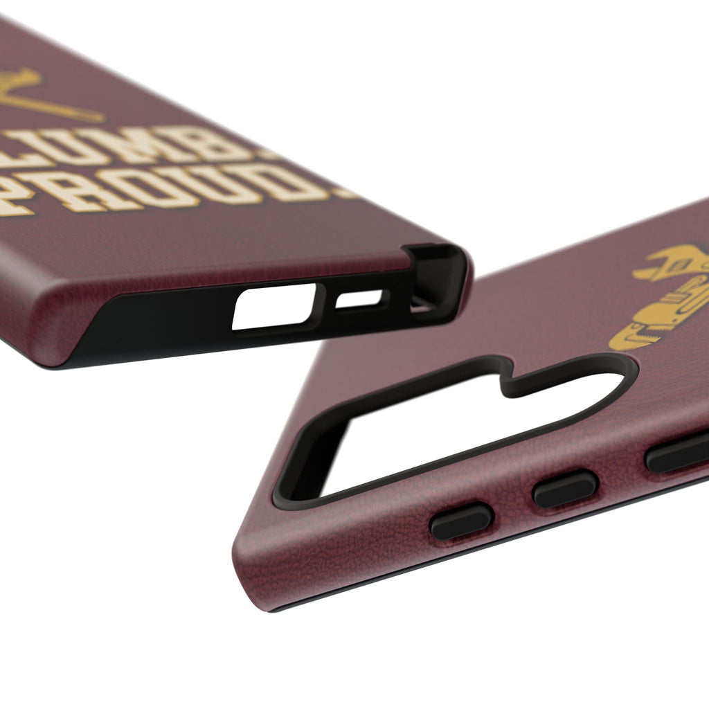 Plumb. Proud. Varsity Print Phone Case - Samsung & iPhone Series