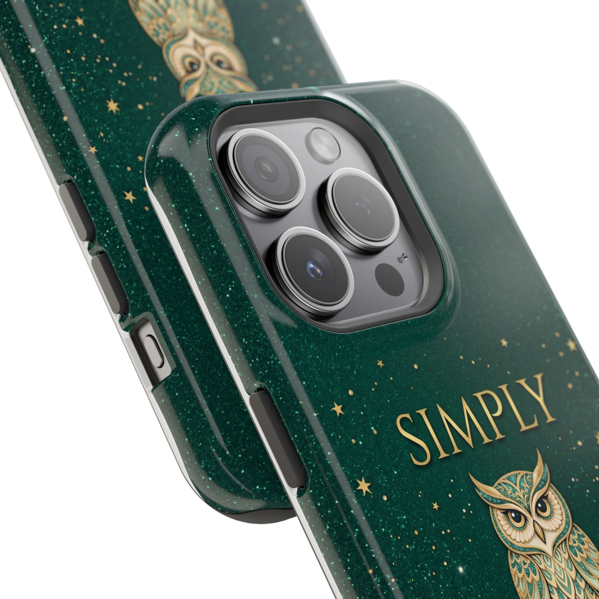 Simply The Best Wise Owl Phone Case — Wireless Charging Cover