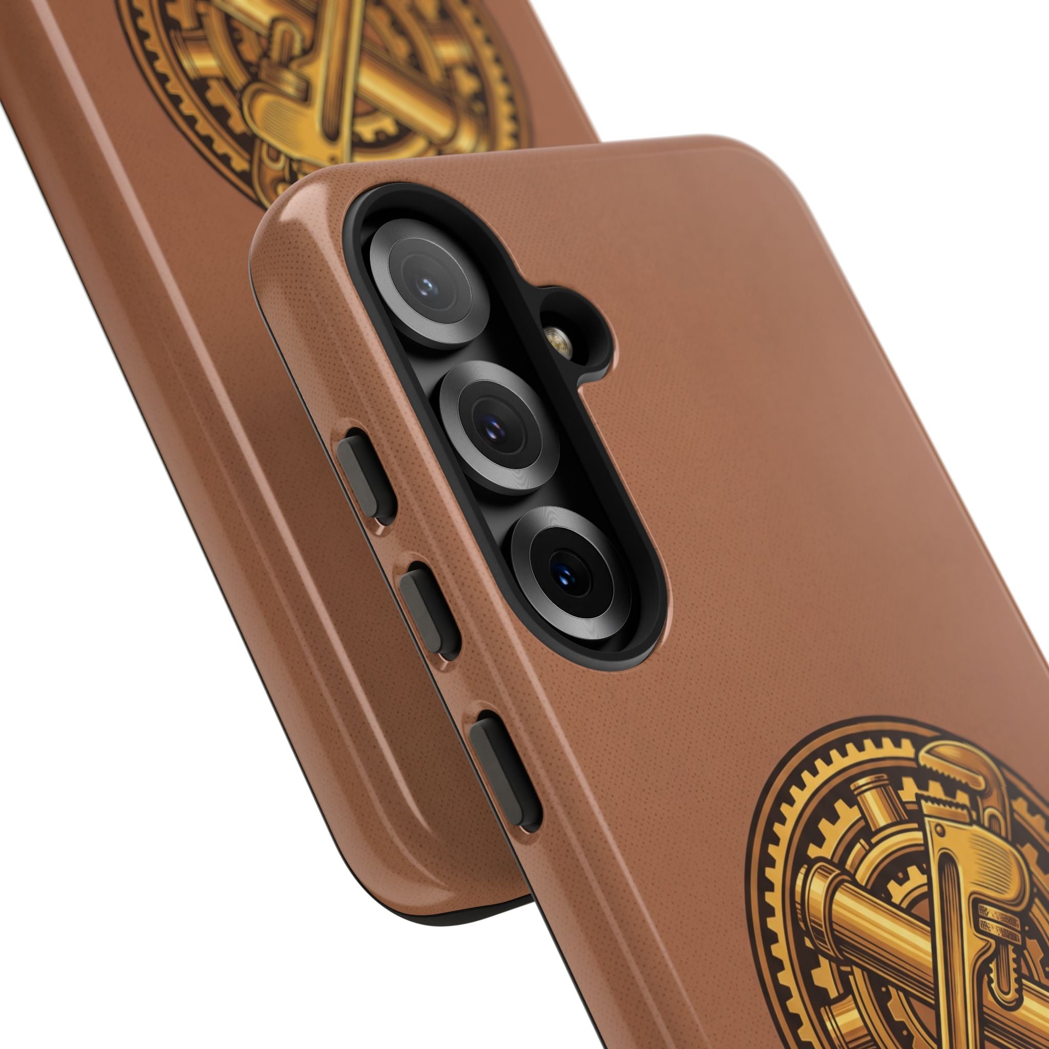 Plumber Born to Build Leather Phone Case - Samsung & iPhone Series