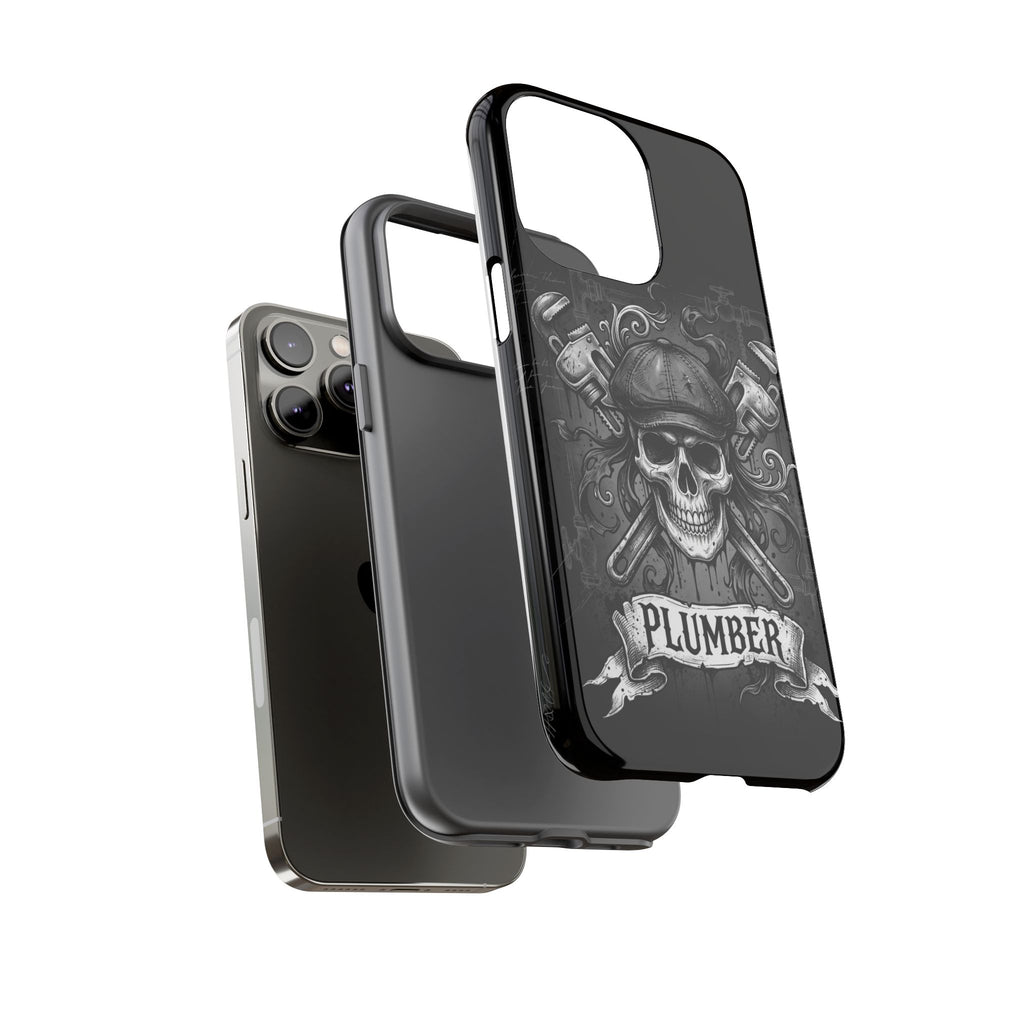 Gothic Skull Plumber Phone Case - Samsung & iPhone Series