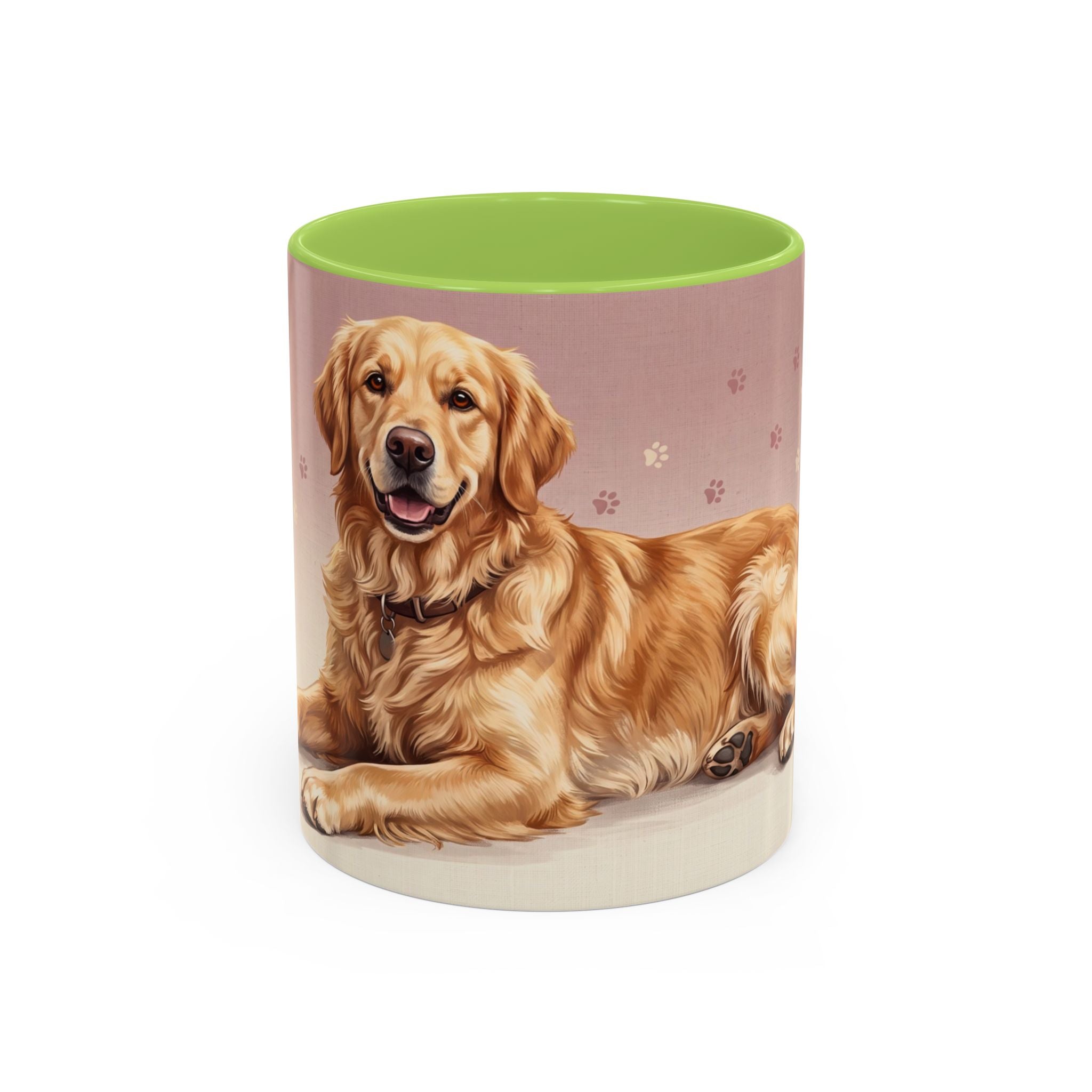 Golden Retriever Lying Down Mug | Golden Retriever Lover Gift | Cute Dog Coffee Mug