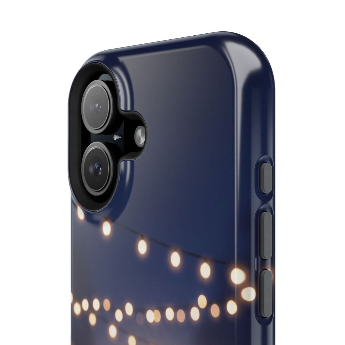 Personalized Dachshund Fairy Lights Phone Case — Wireless Charging Cover