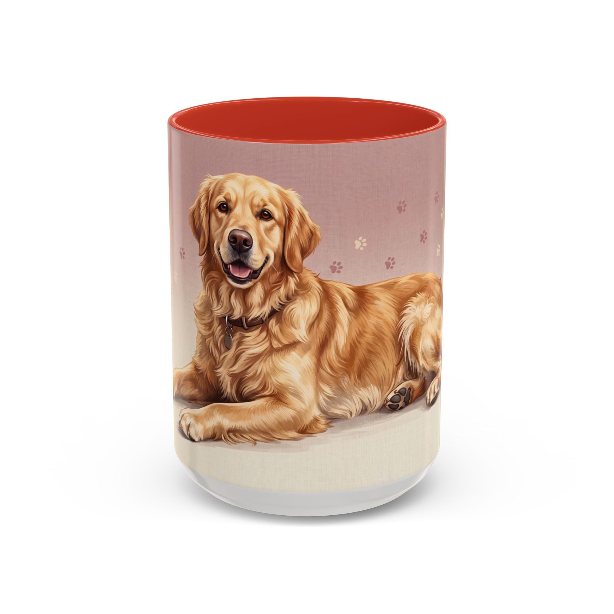 Golden Retriever Lying Down Mug | Golden Retriever Lover Gift | Cute Dog Coffee Mug