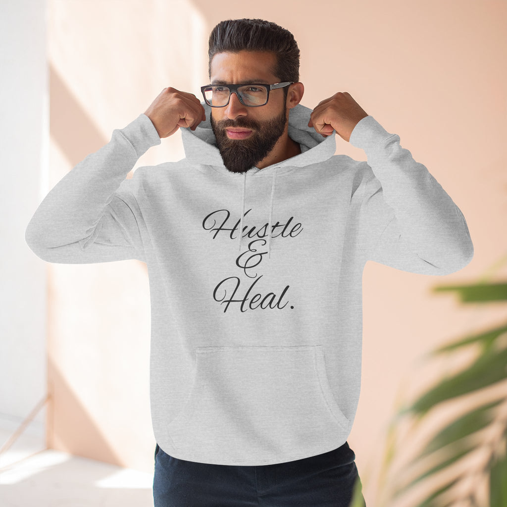 Nurse Hoodie | Hustle and Heal | Unisex Comfortable Pullover for Passionate Nurses and Medical Workers