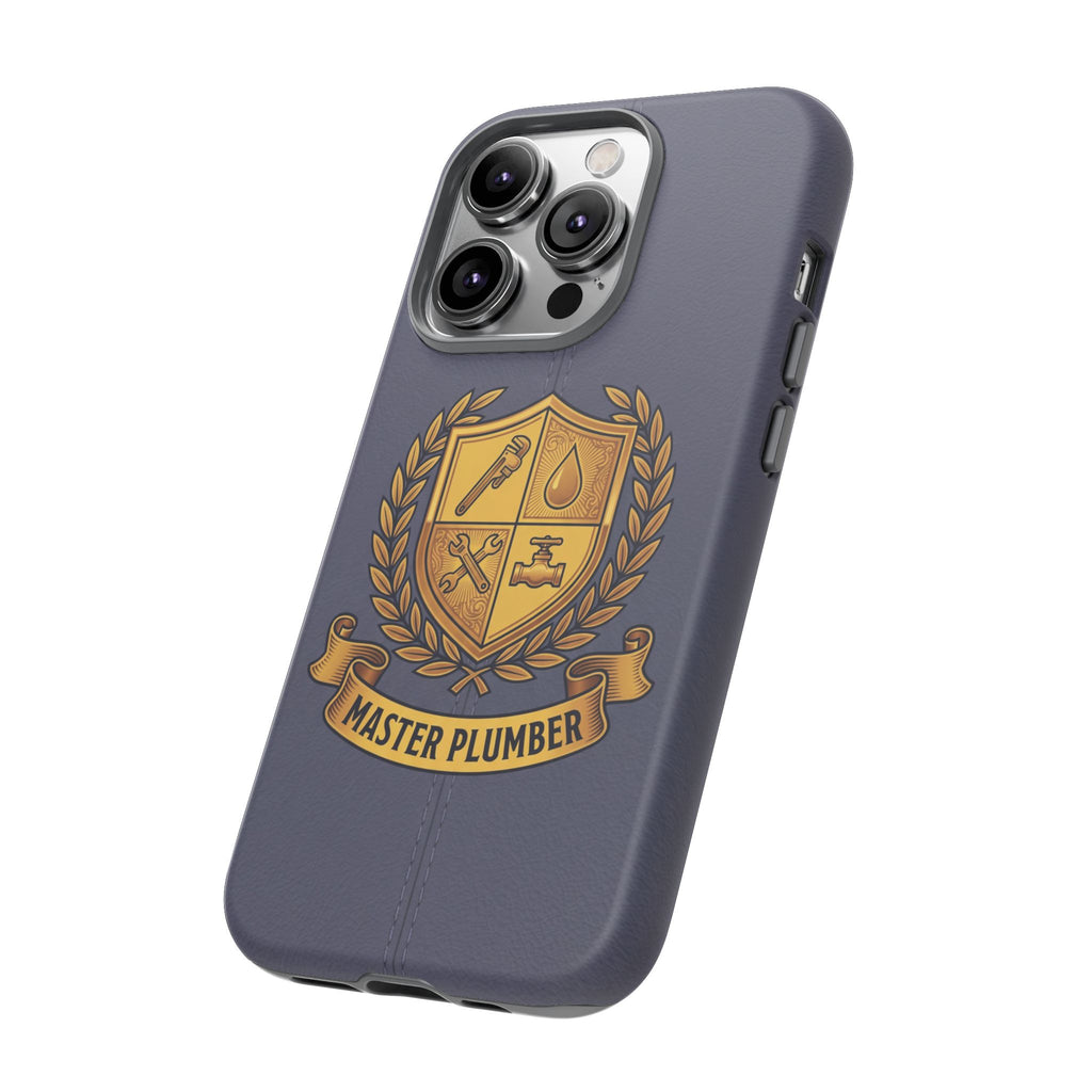 Master Plumber Slate Crest Phone Case - Samsung & iPhone Series