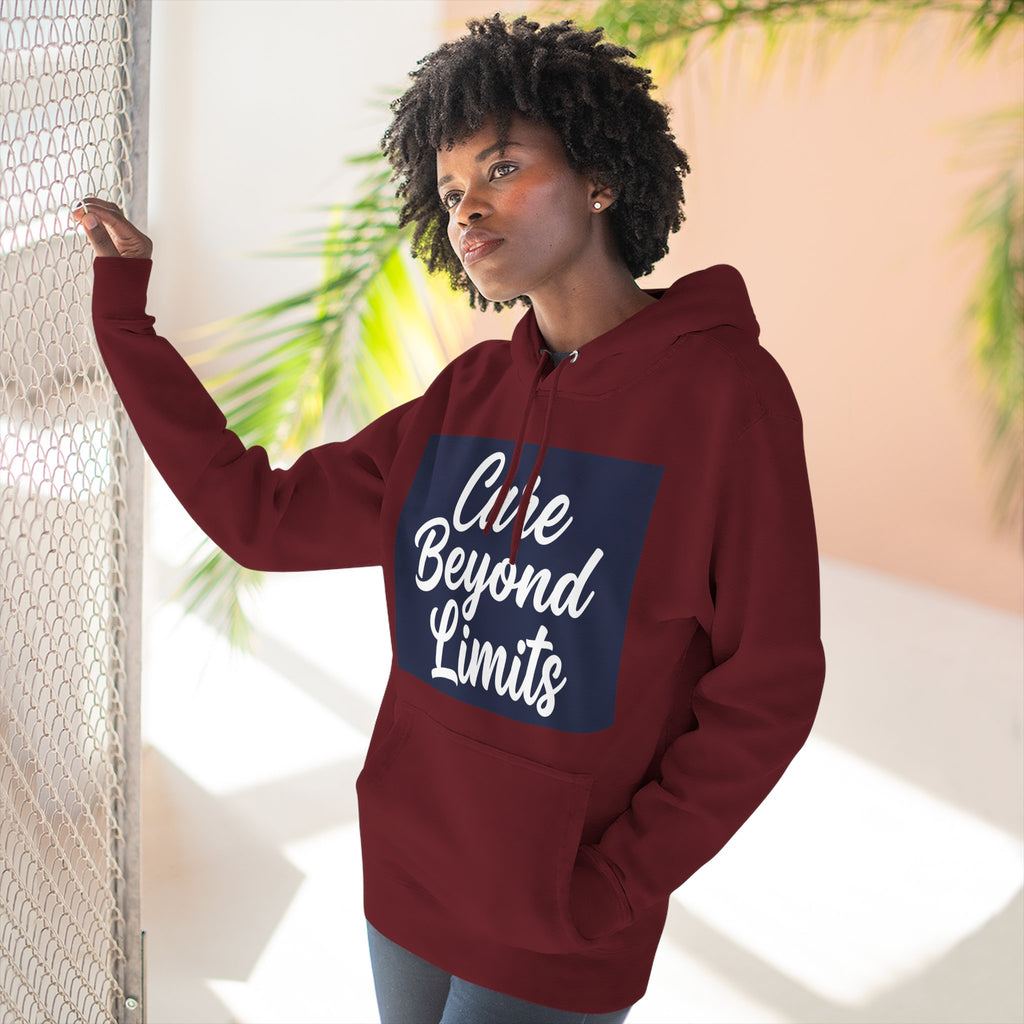 Care beyond limits Nurse Hoodie — Unisex Unisex Pullover for Registered Nurses and Healthworkers