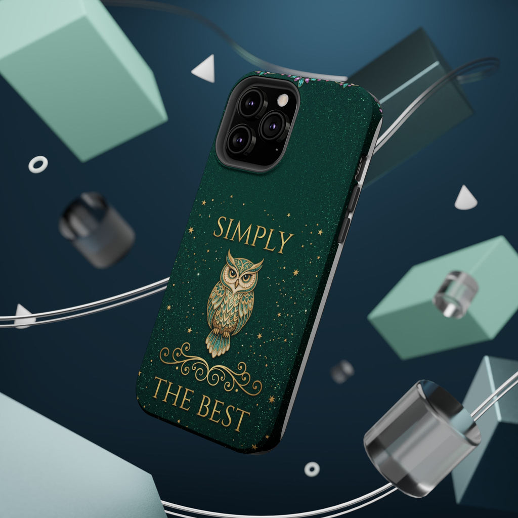 Simply The Best Wise Owl Phone Case — Wireless Charging Cover