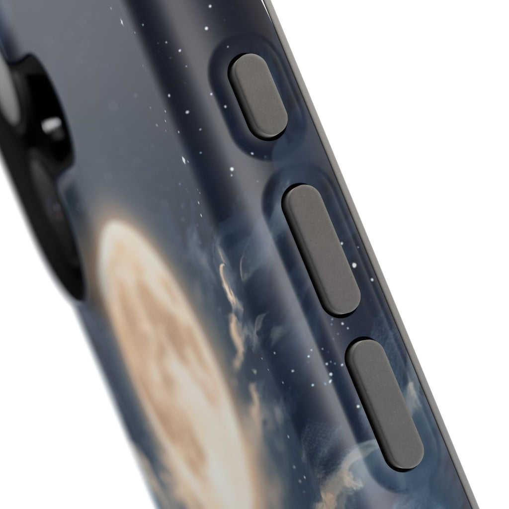 Personalized Dachshund Moonlight Phone Case — Wireless Charging Cover