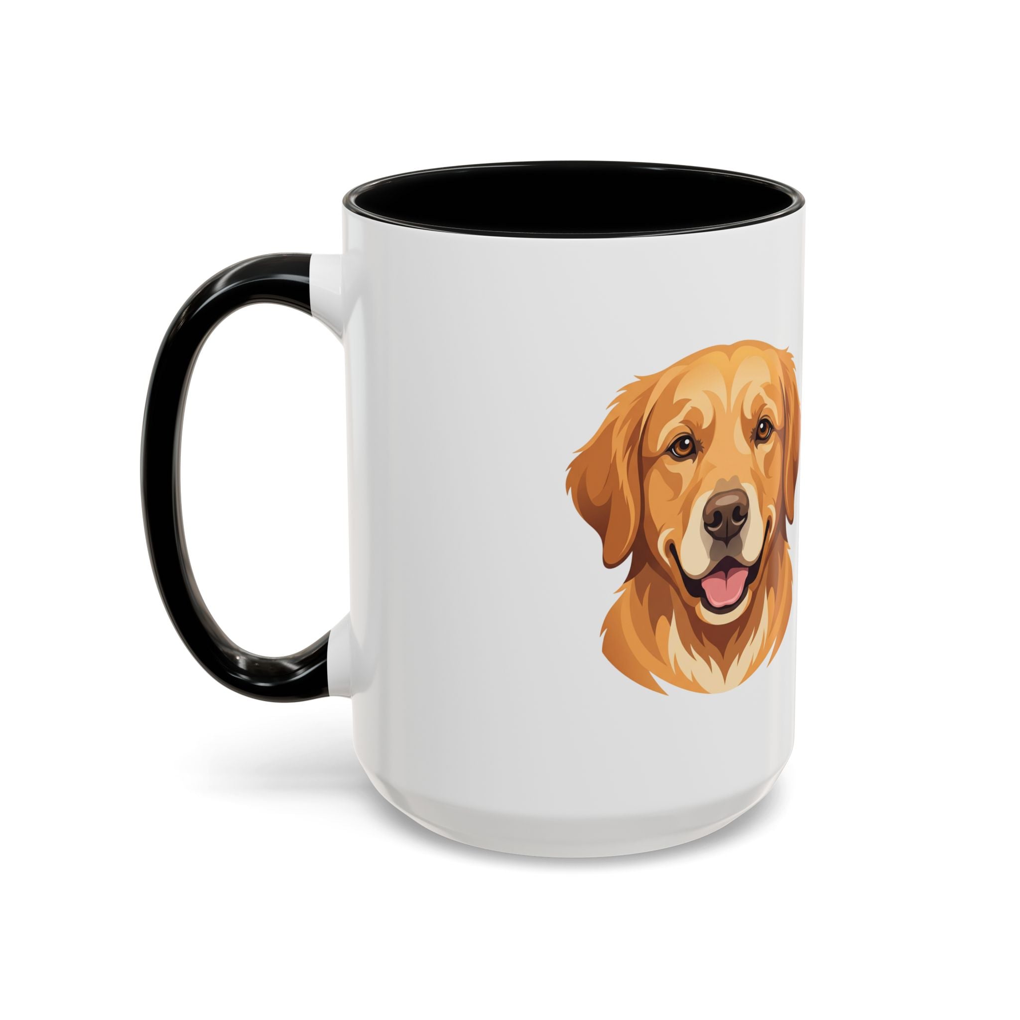 Personalized Golden Retriever Mug | Custom Name & Message Dog Lover Coffee Mug