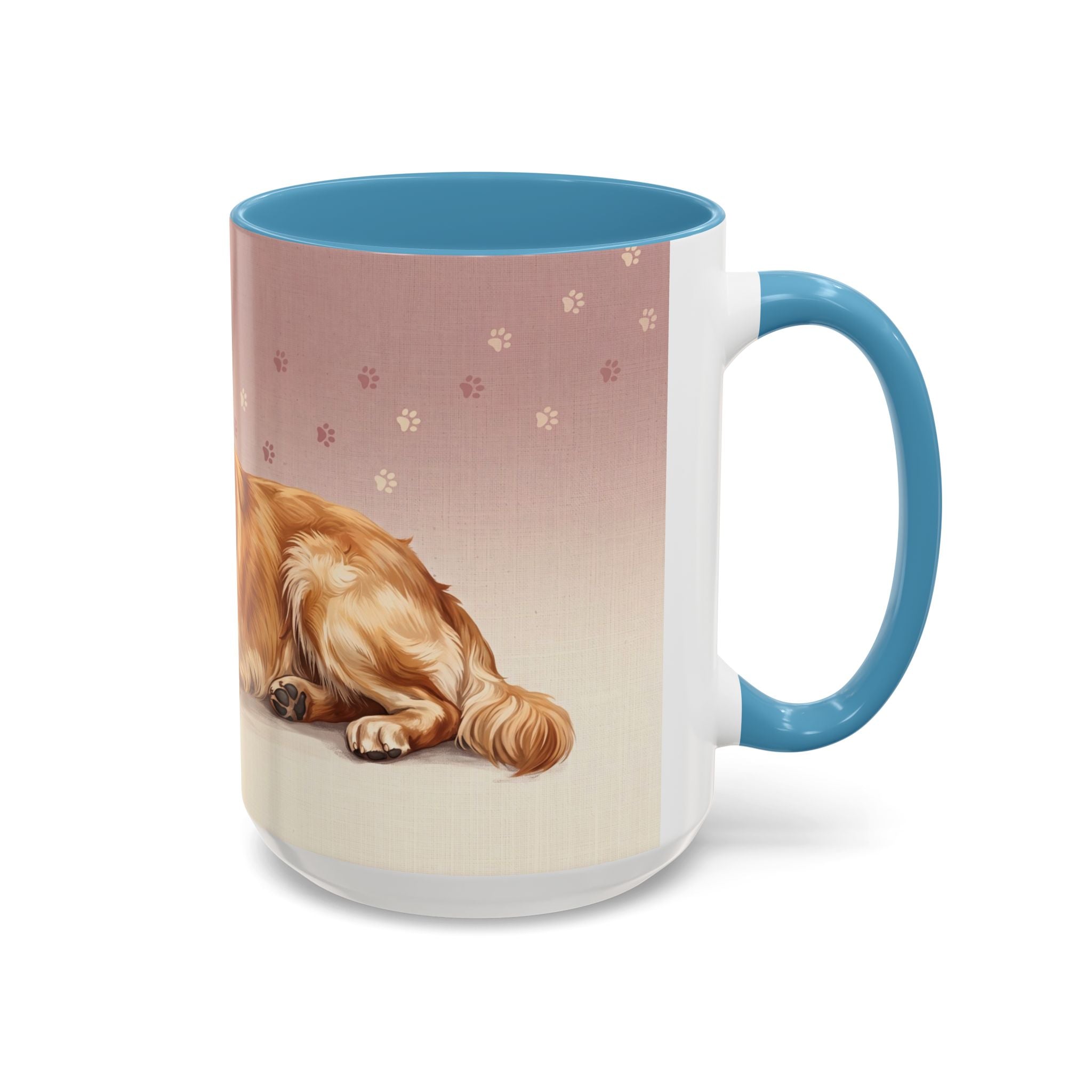 Golden Retriever Lying Down Mug | Golden Retriever Lover Gift | Cute Dog Coffee Mug