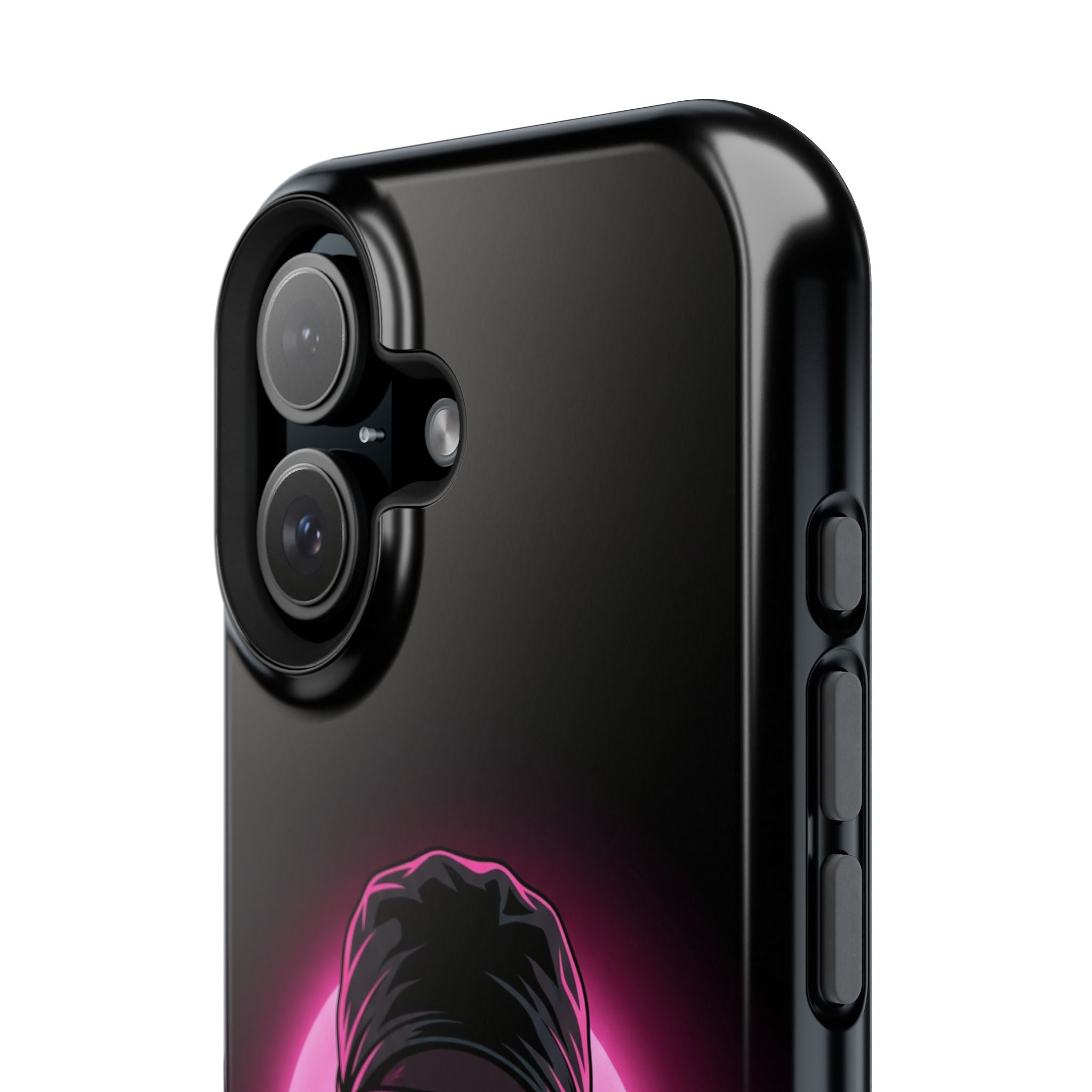 Nurse Portrait Phone Case — Navy Wireless Charging Cover