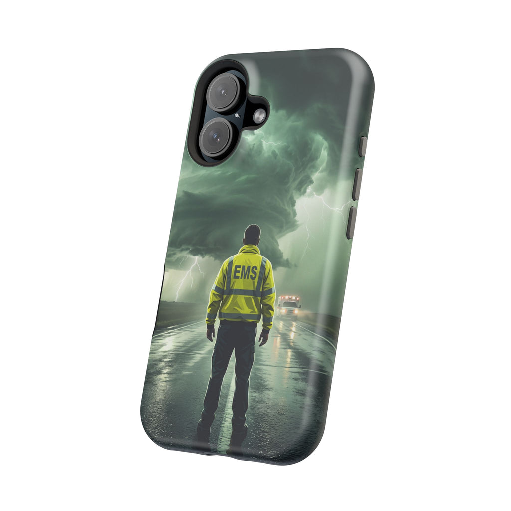 EMS Green Storm Phone Case — Magnetic Wireless Charging Cover