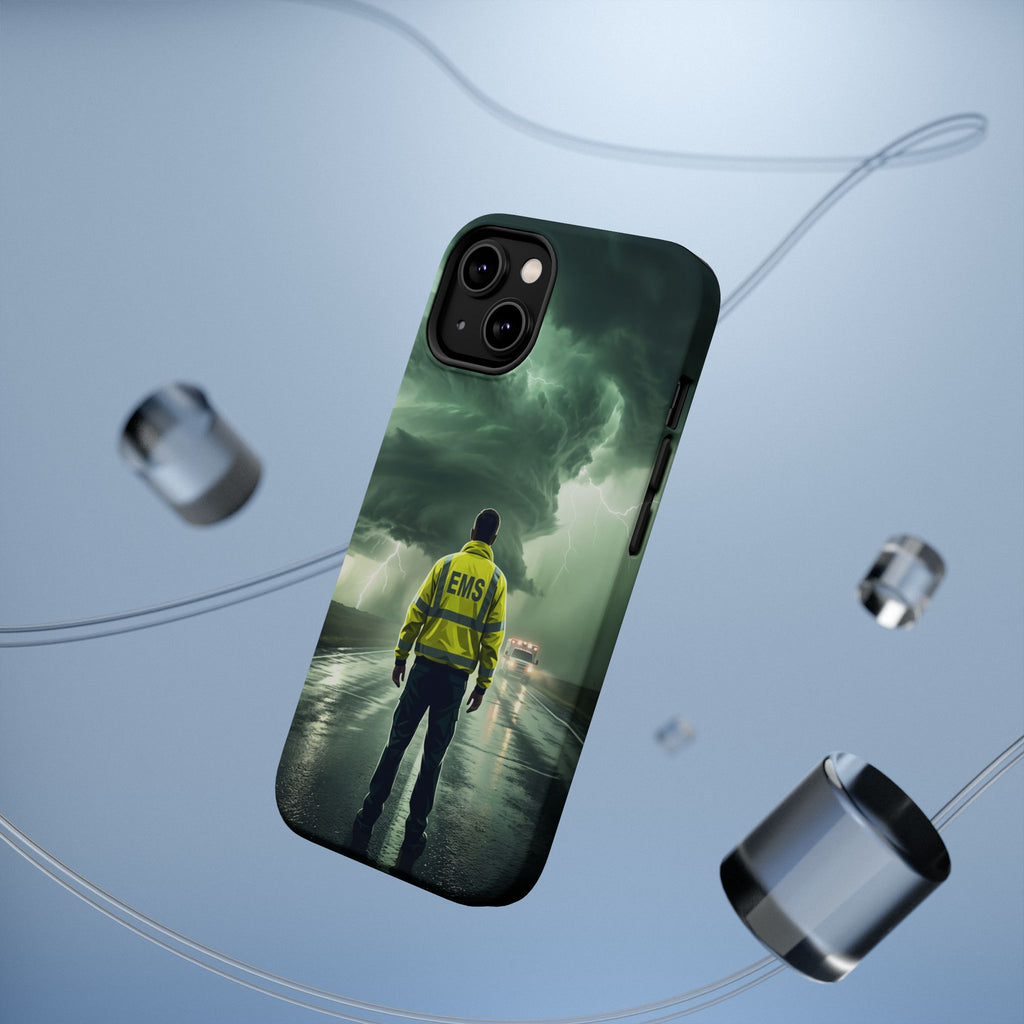 EMS Green Storm Phone Case — Magnetic Wireless Charging Cover