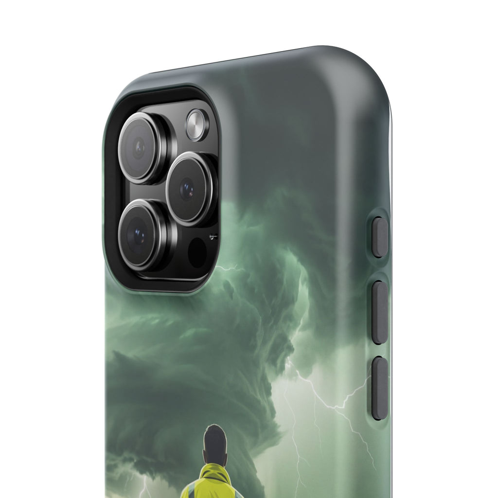 EMS Green Storm Phone Case — Magnetic Wireless Charging Cover