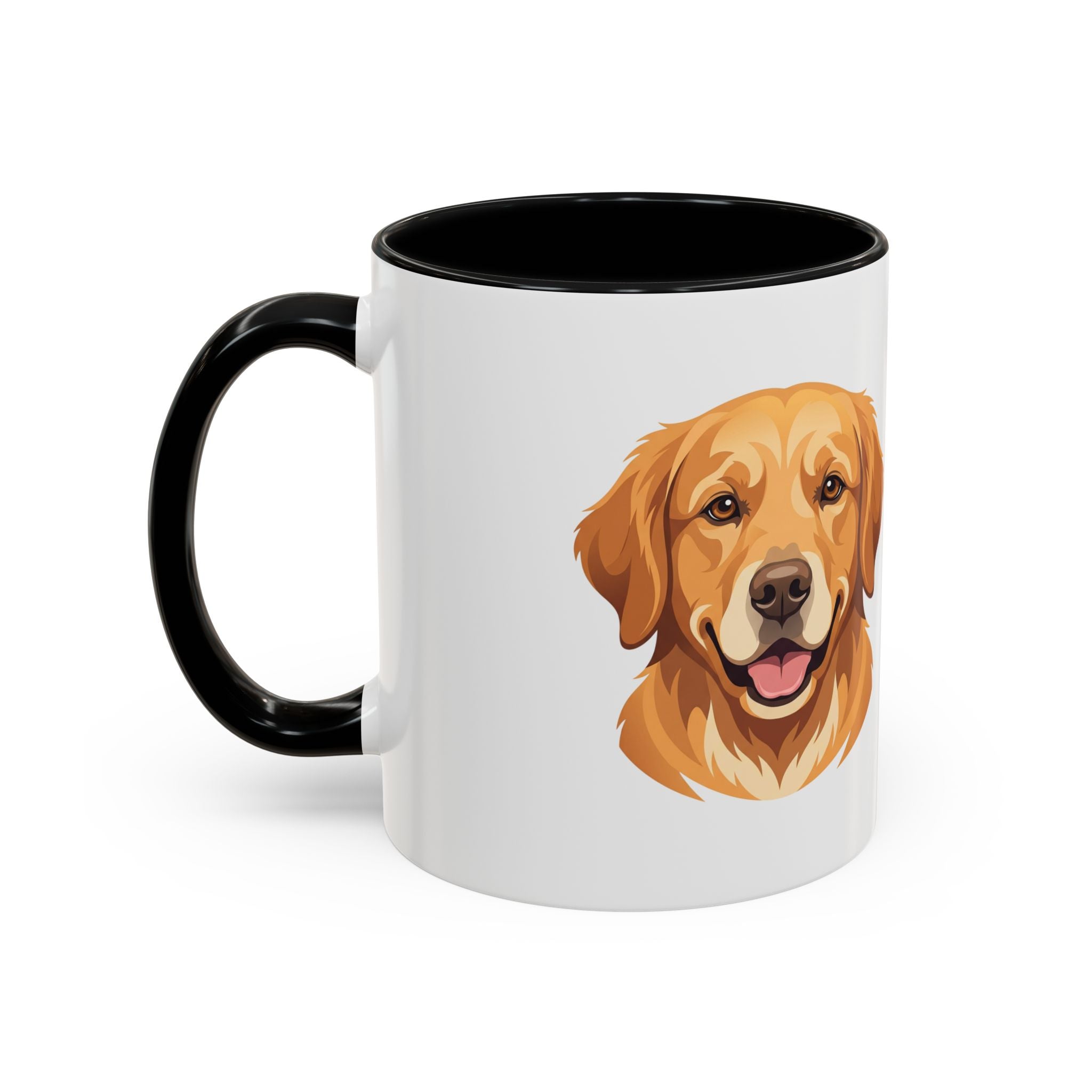 Personalized Golden Retriever Mug | Custom Name & Message Dog Lover Coffee Mug