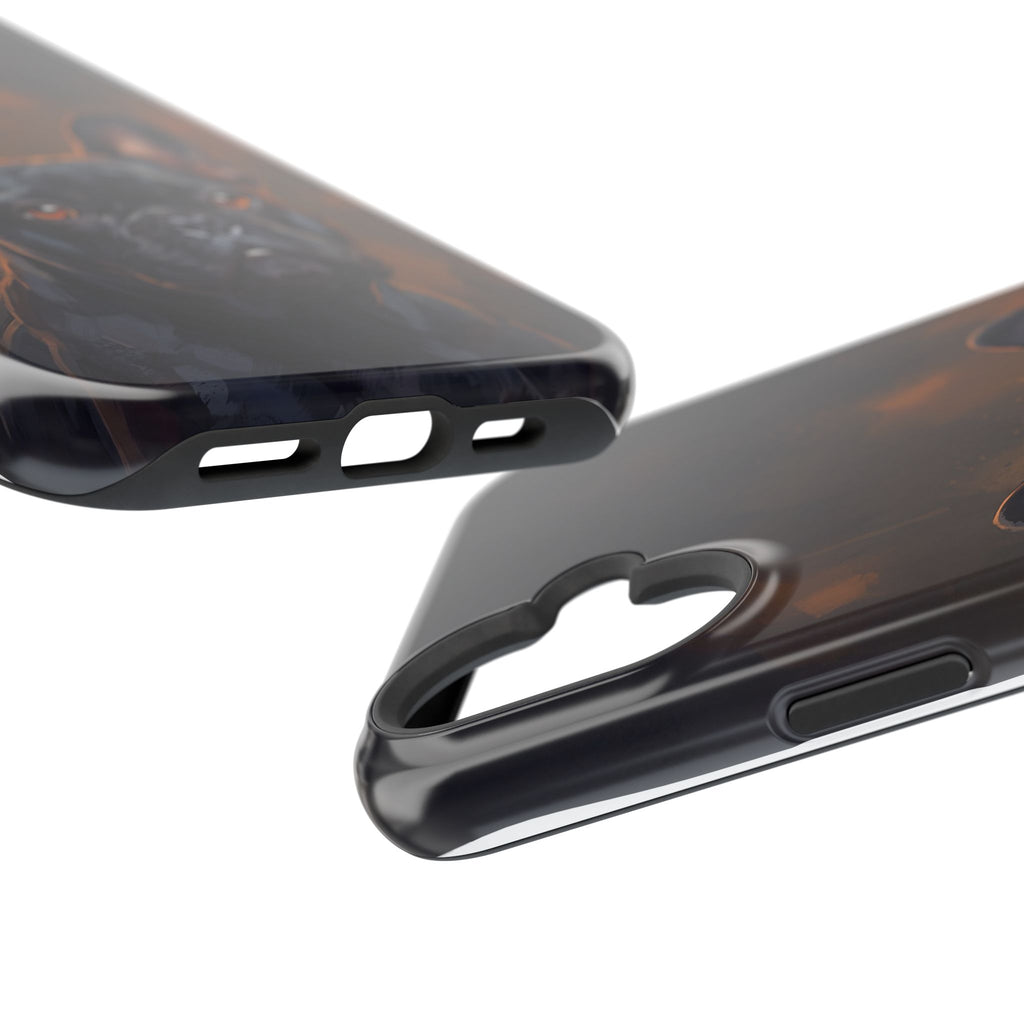 French Bulldog Portrait Phone Case — Impact-Resistant Wireless Charging Cover