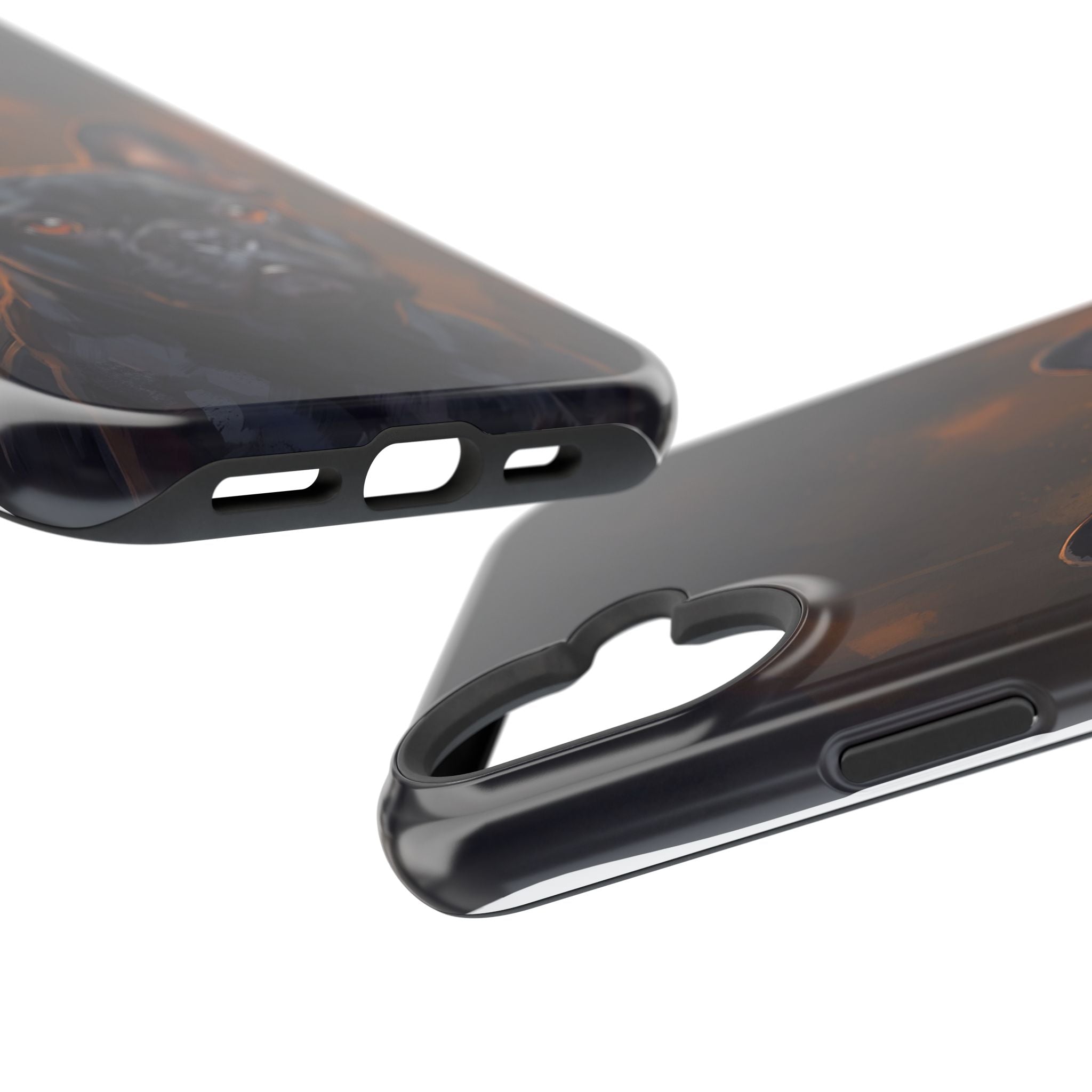 French Bulldog Portrait Phone Case — Impact-Resistant Wireless Charging Cover