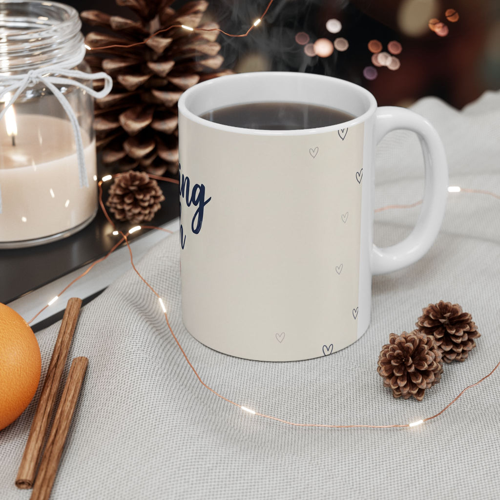 Teacher Gift Mug –Teaching with ❤️ - Perfect Thank You Gift