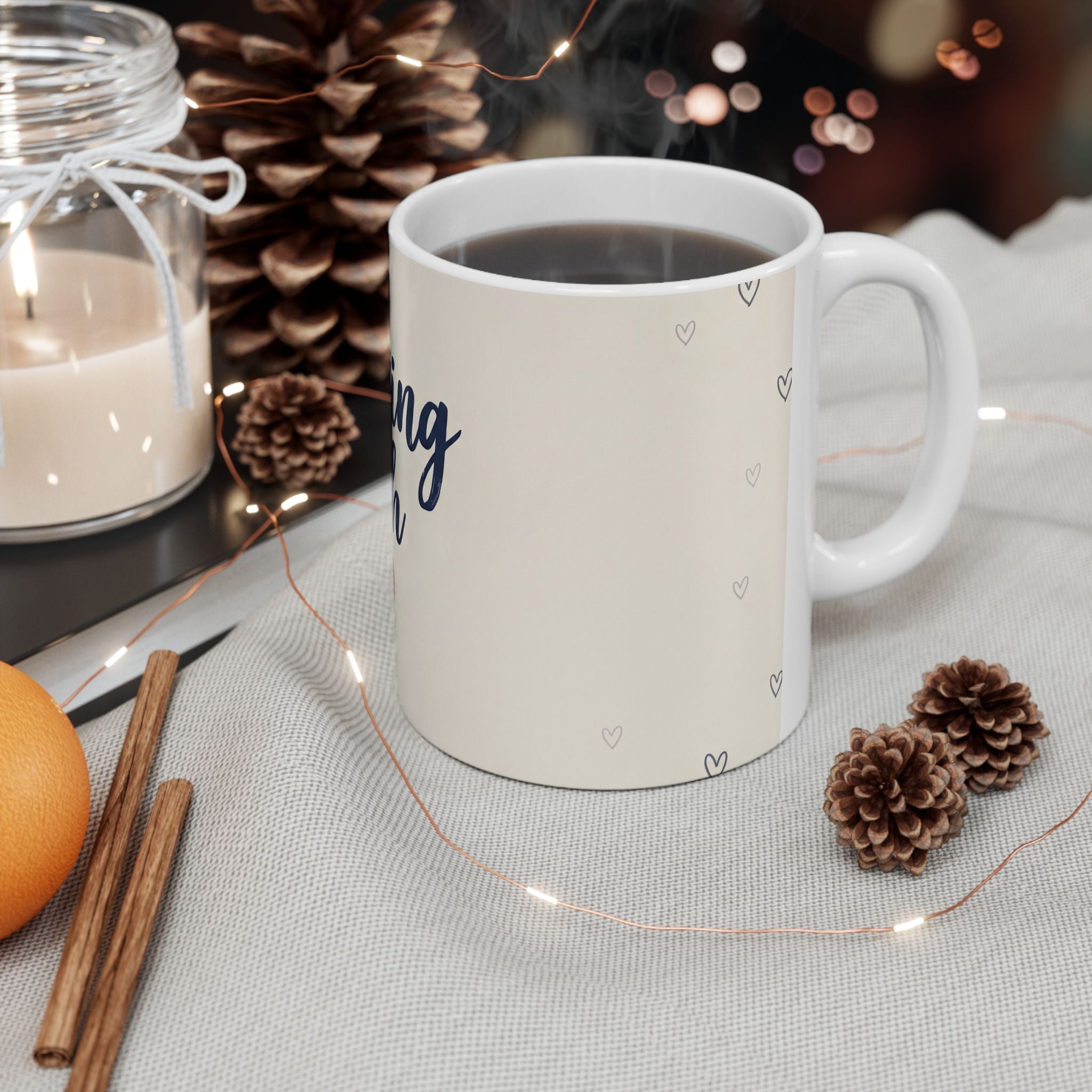 Teacher Gift Mug –Teaching with ❤️ - Perfect Thank You Gift