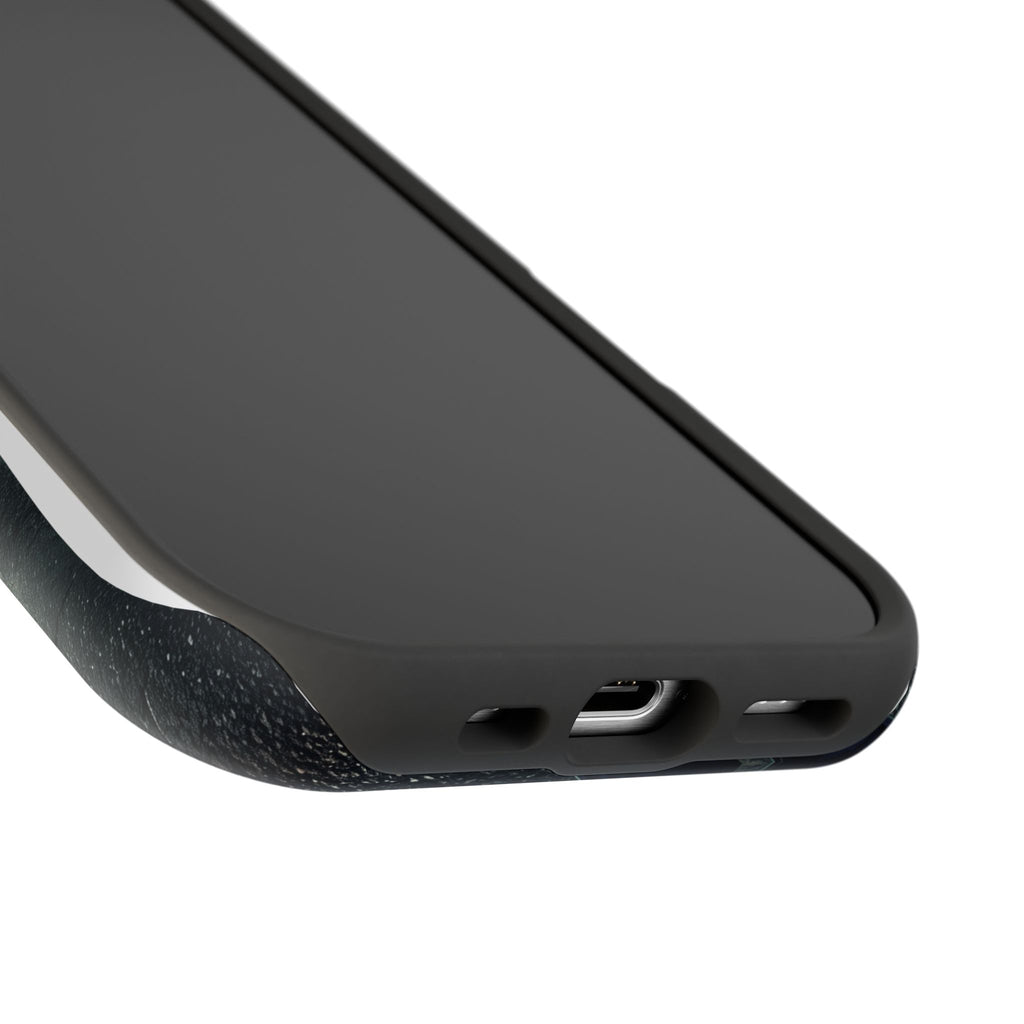 Paramedic Green Storm Phone Case — Magnetic Wireless Charging Cover
