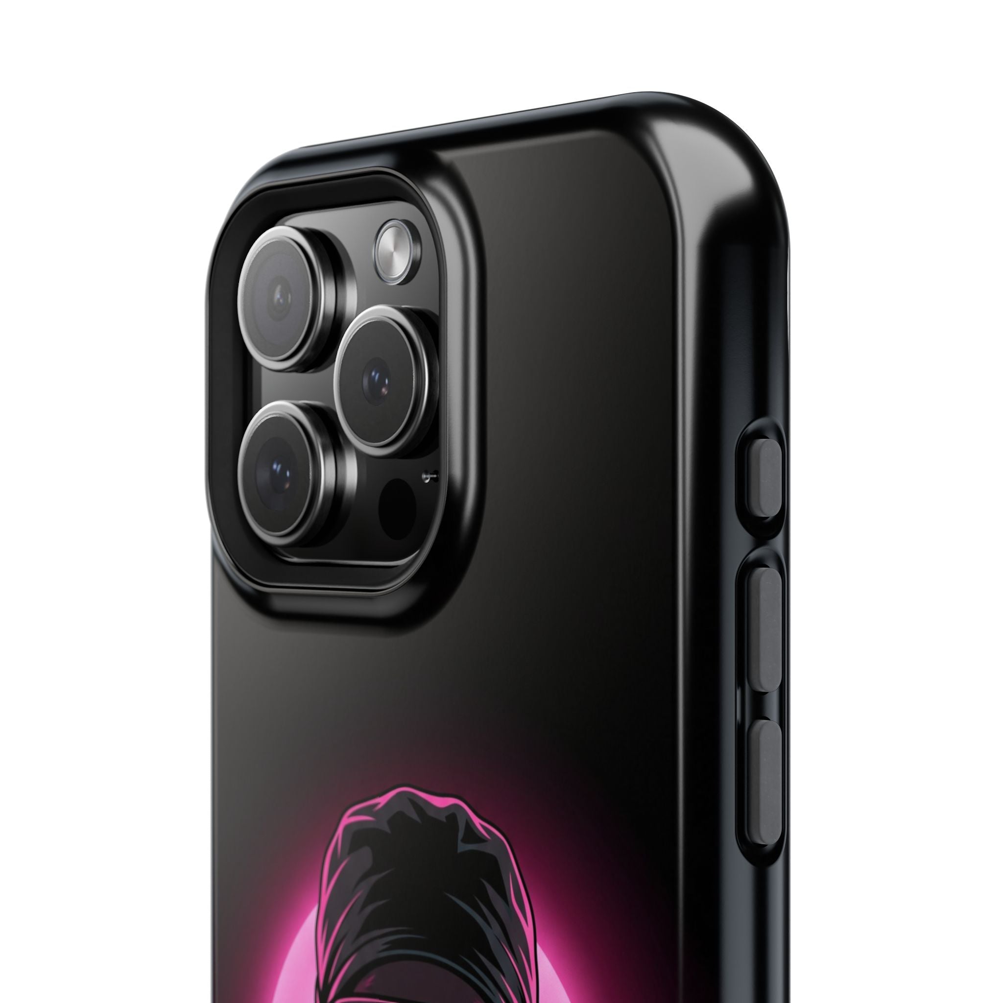 Nurse Portrait Phone Case — Navy Wireless Charging Cover