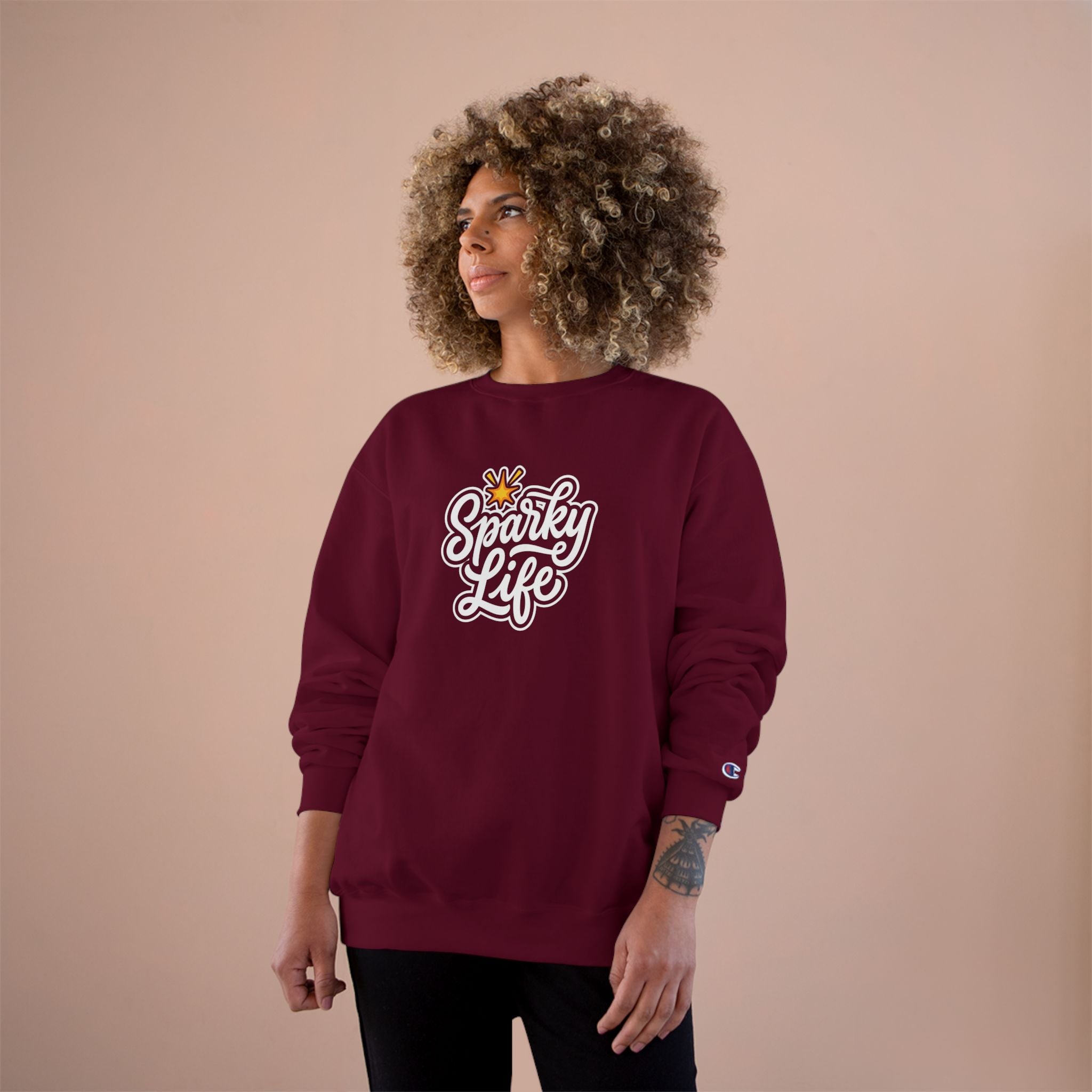 Sparky Life Electrician Sweatshirt | Funny Electrician Gift Crewneck
