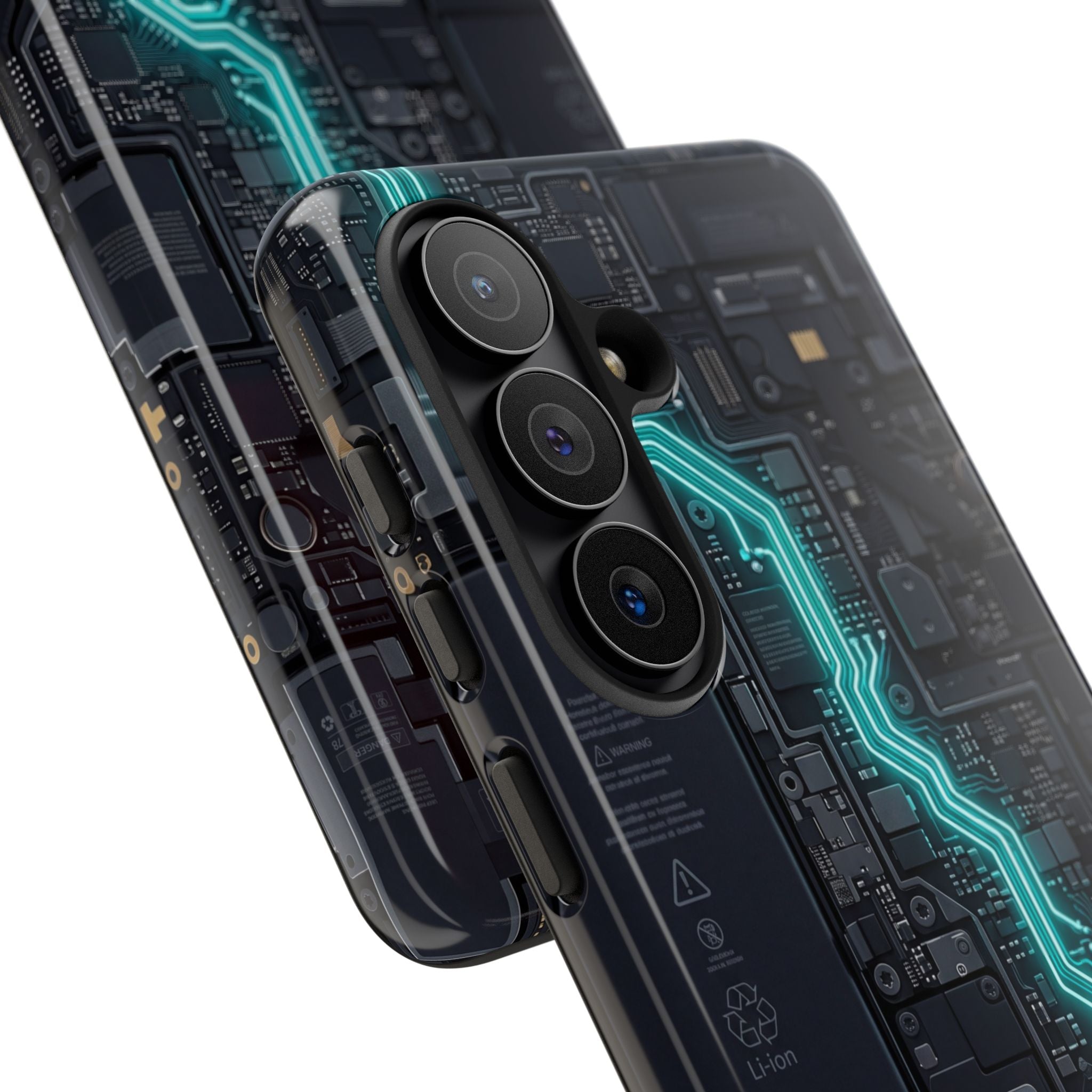 Electrician Cyan Circuit Phone Case - Samsung & iPhone Series
