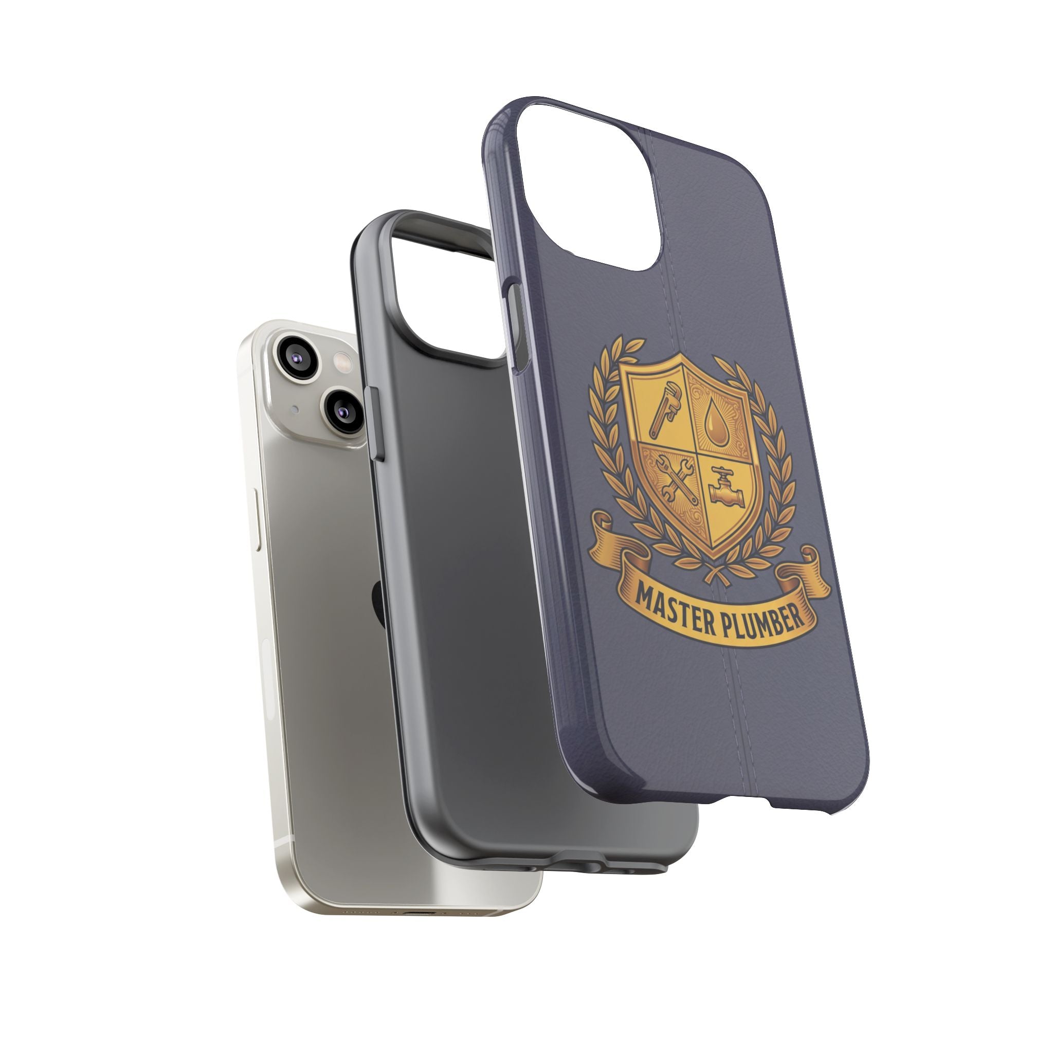 Master Plumber Slate Crest Phone Case - Samsung & iPhone Series