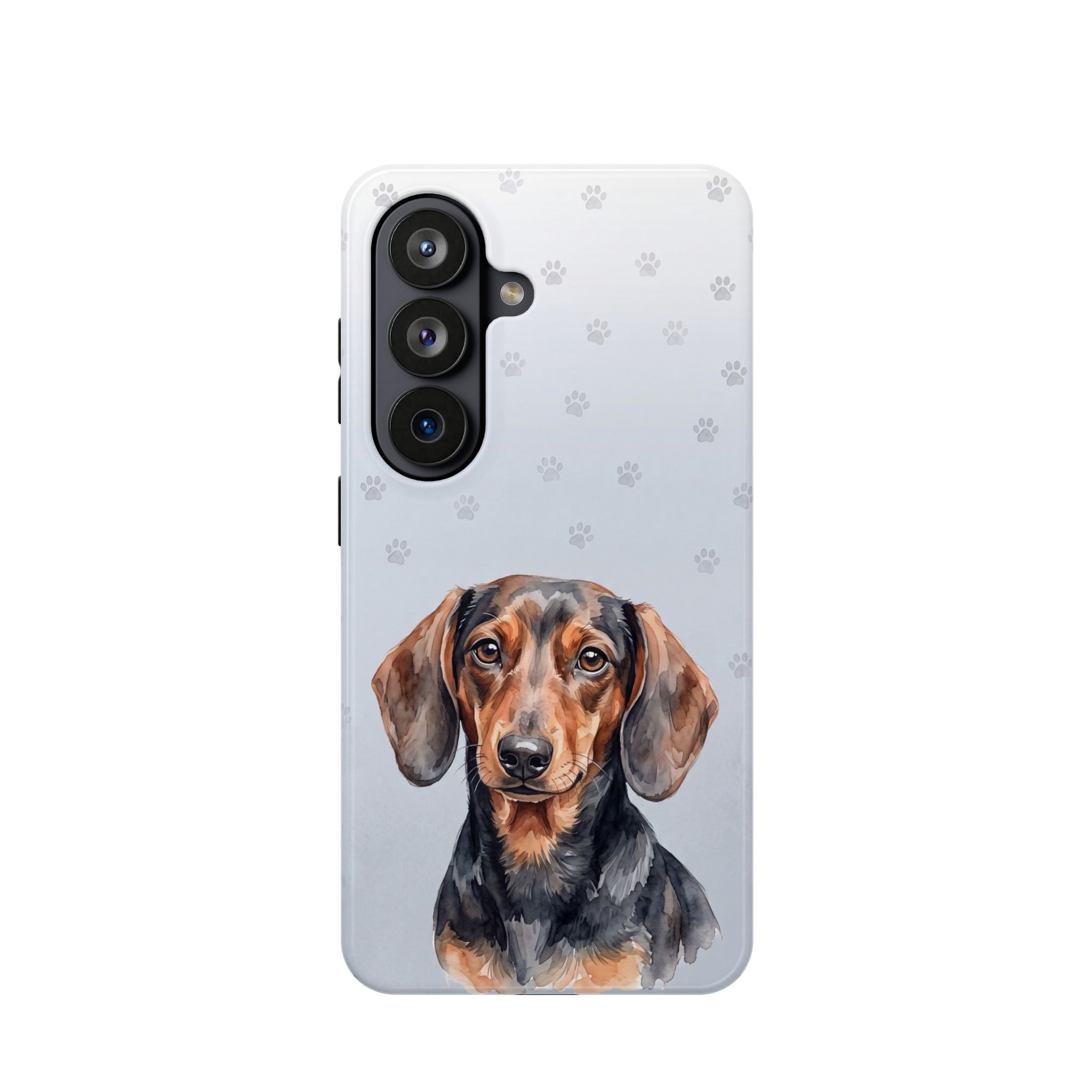 Dachshund Phone Case — Impact-Resistant Wireless Charging Cover