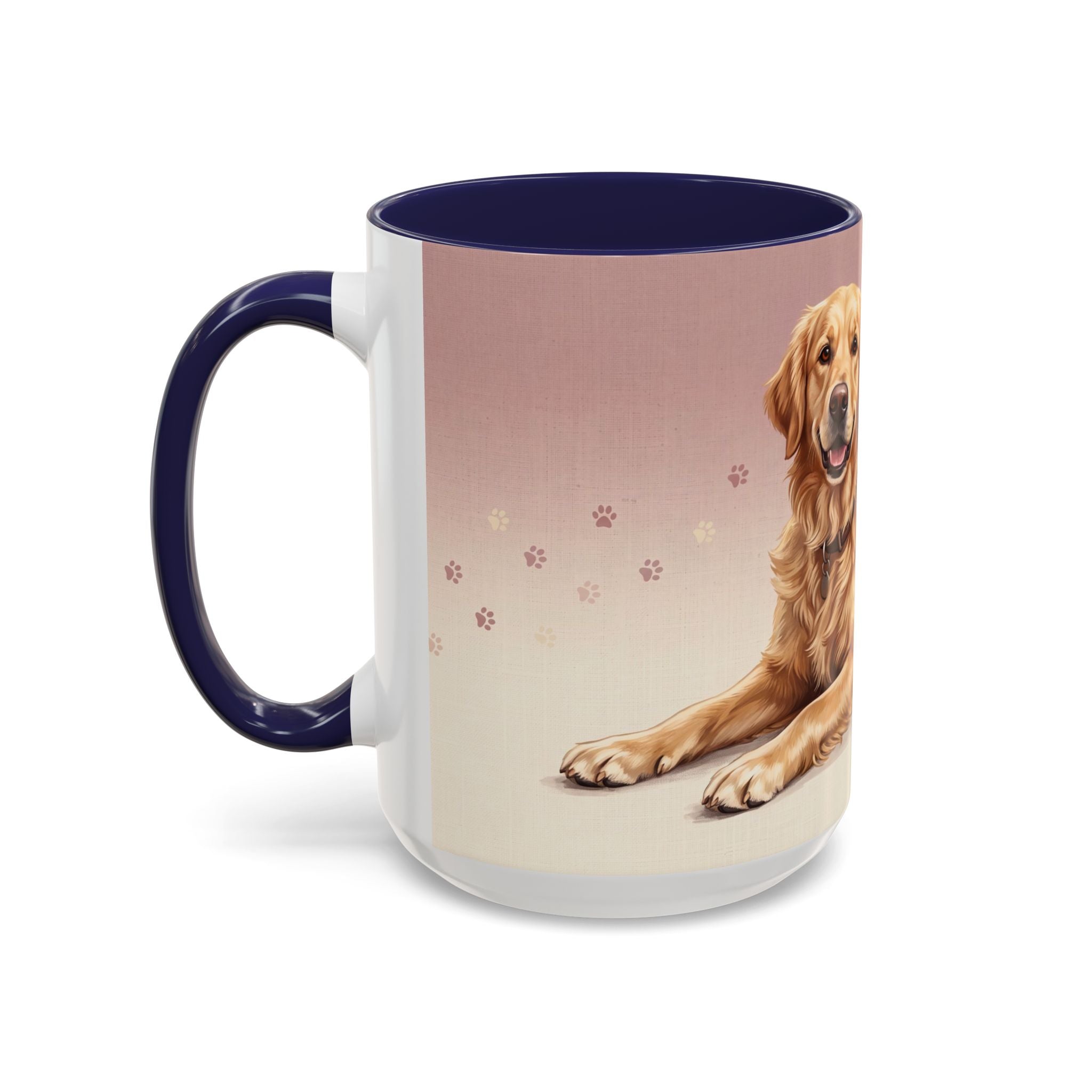 Golden Retriever Lying Down Mug | Golden Retriever Lover Gift | Cute Dog Coffee Mug