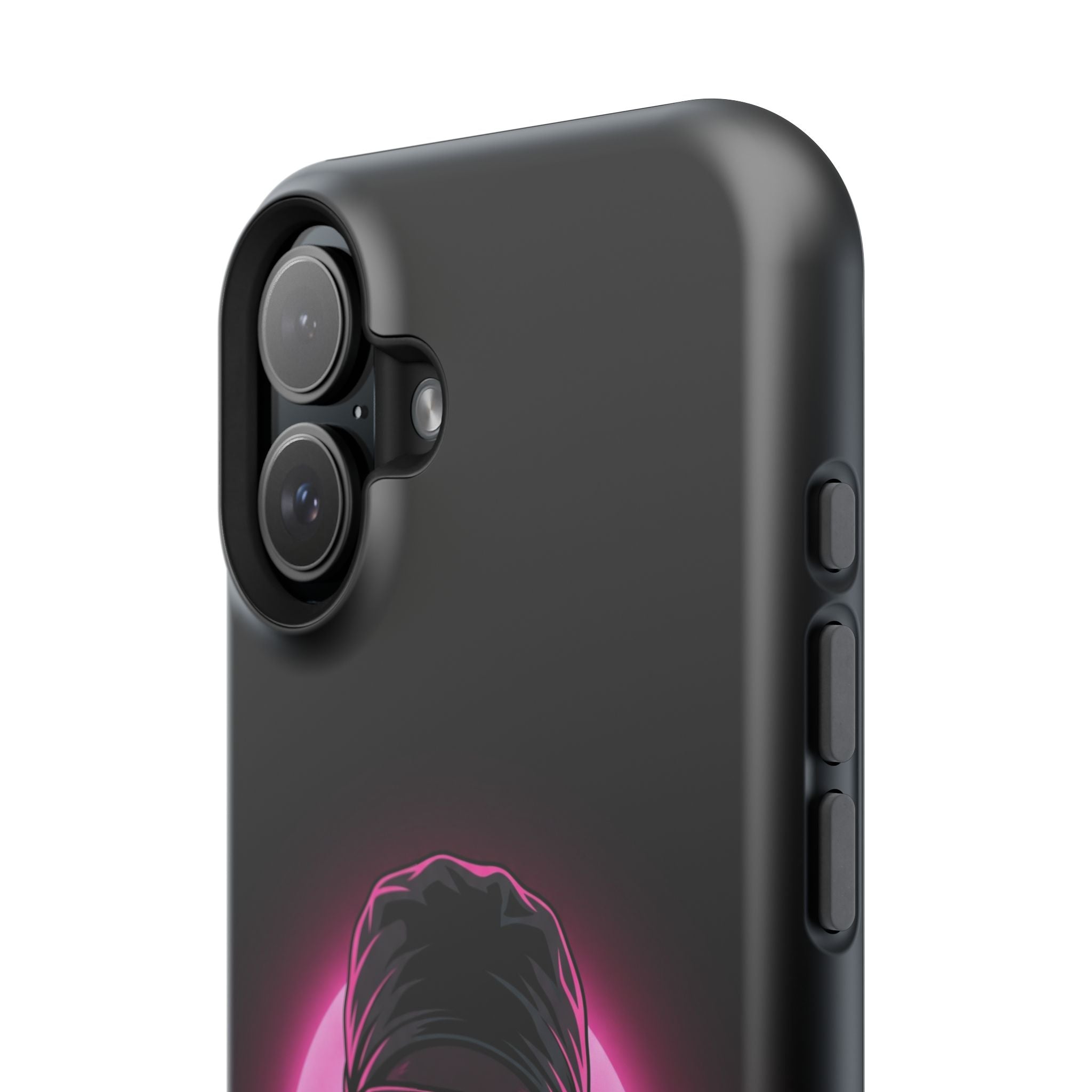 Nurse Portrait Phone Case — Navy Wireless Charging Cover