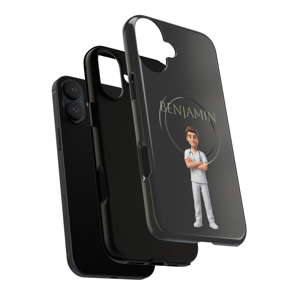 Personalized Nurse Phone Case | MagSafe Compatible, Custom Name iPhone Case