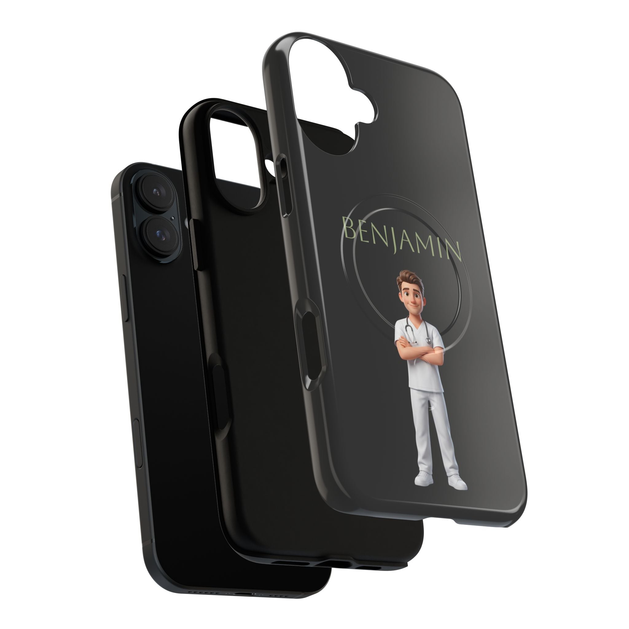 Personalized Nurse Phone Case | MagSafe Compatible, Custom Name iPhone Case