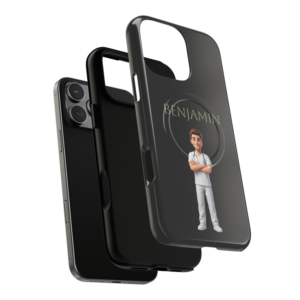 Personalized Nurse Phone Case | MagSafe Compatible, Custom Name iPhone Case