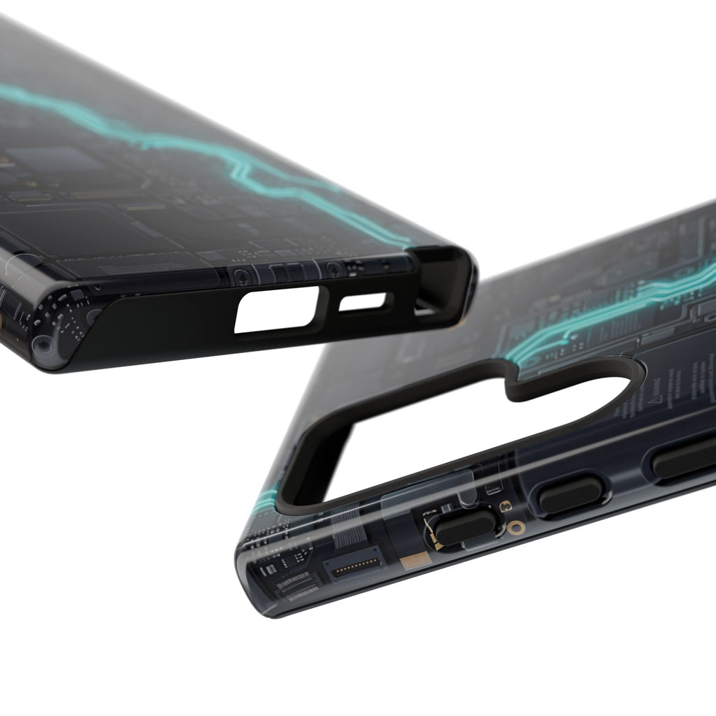 Electrician Cyan Circuit Phone Case - Samsung & iPhone Series