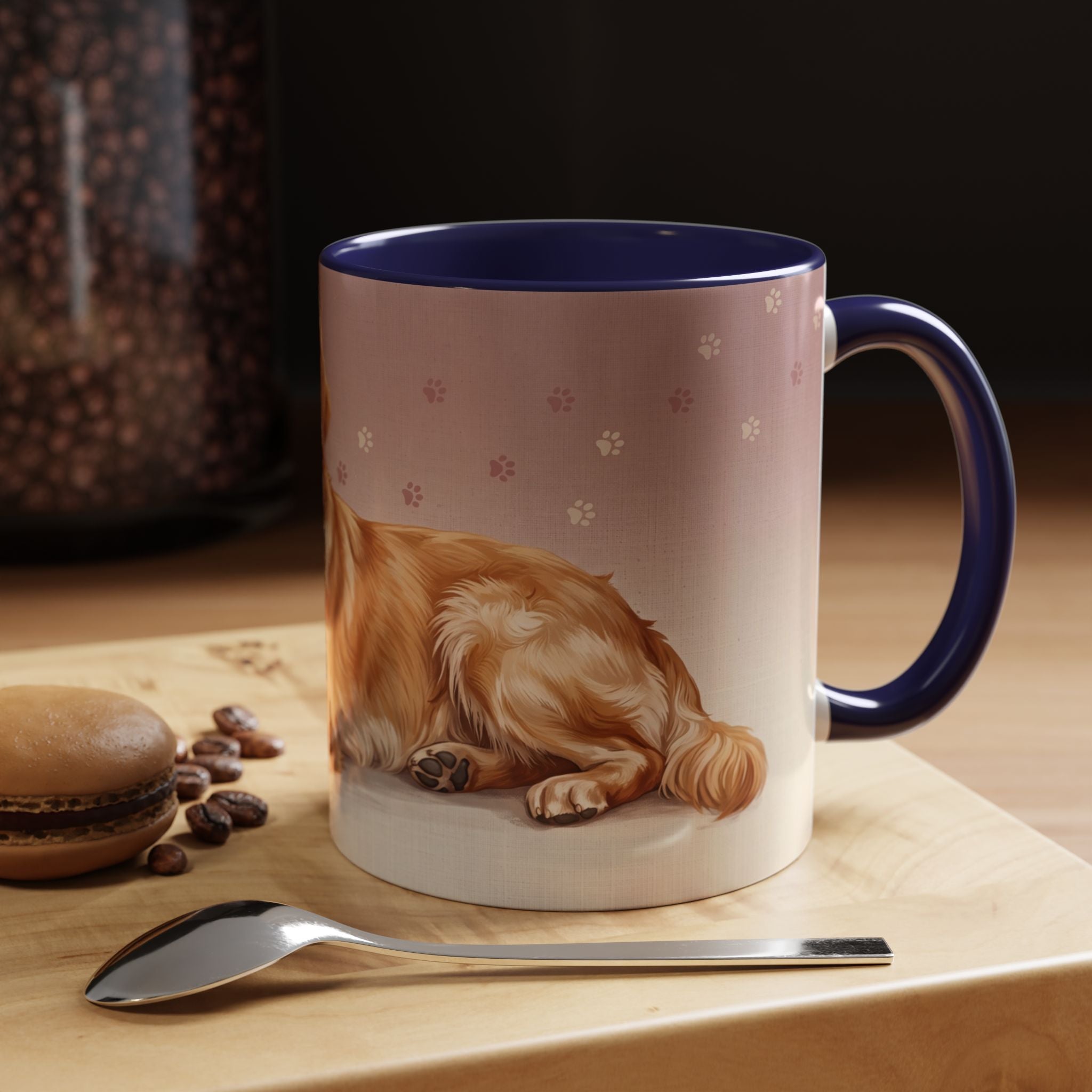 Golden Retriever Lying Down Mug | Golden Retriever Lover Gift | Cute Dog Coffee Mug
