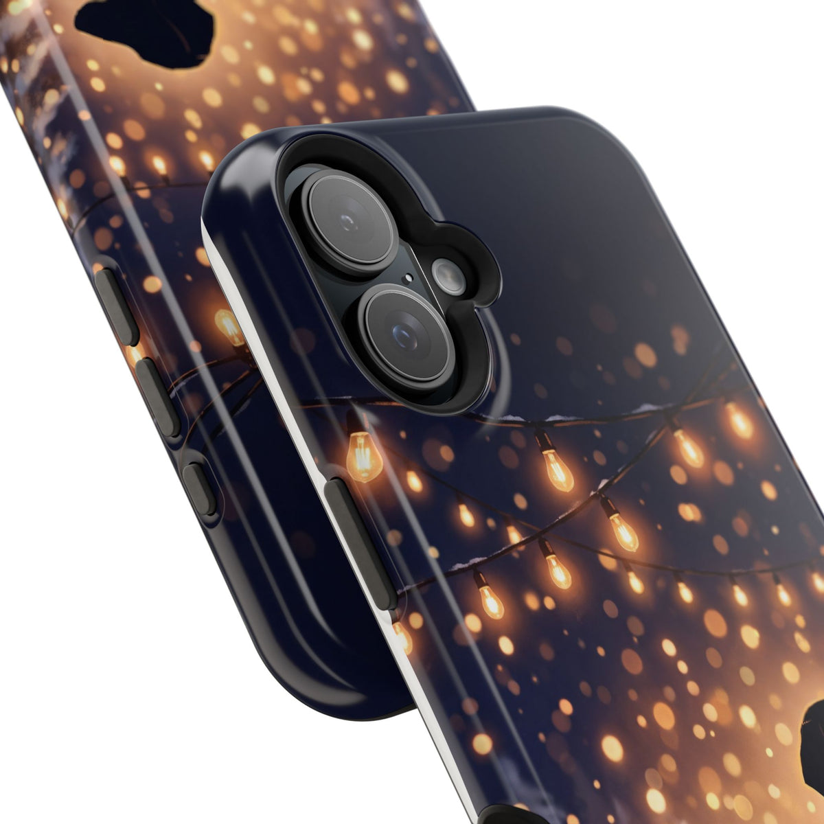 Personalized Dachshund Golden Sparks Phone Case — Wireless Charging Cover