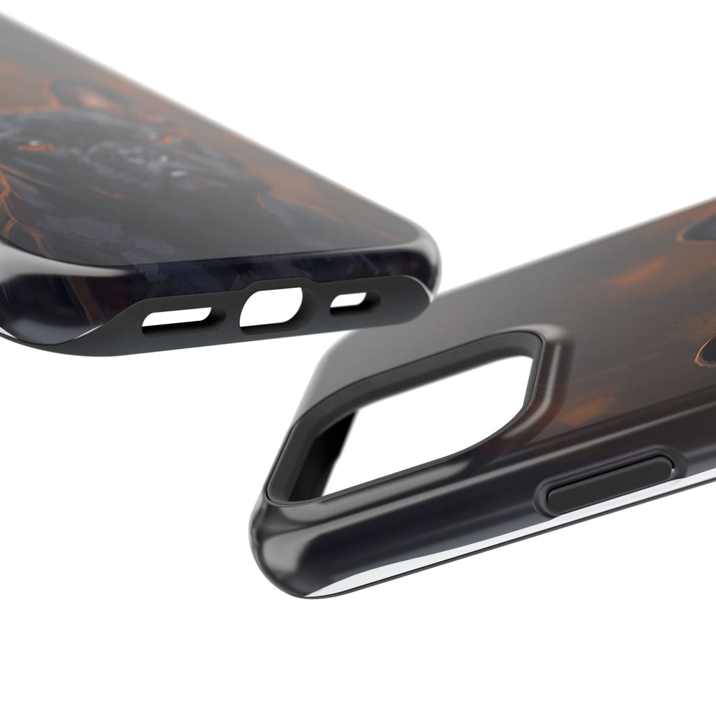 French Bulldog Portrait Phone Case — Impact-Resistant Wireless Charging Cover
