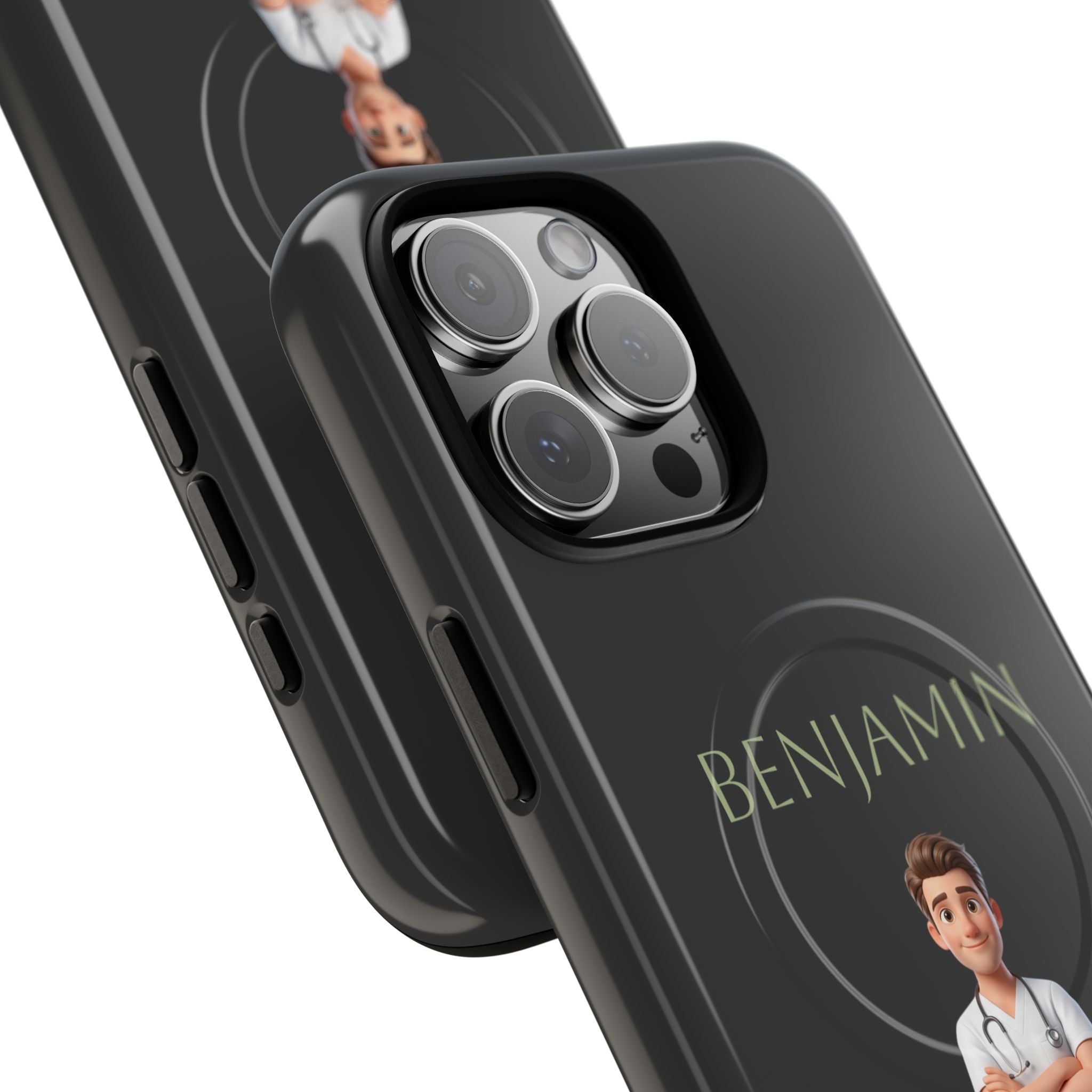 Personalized Nurse Phone Case | MagSafe Compatible, Custom Name iPhone Case