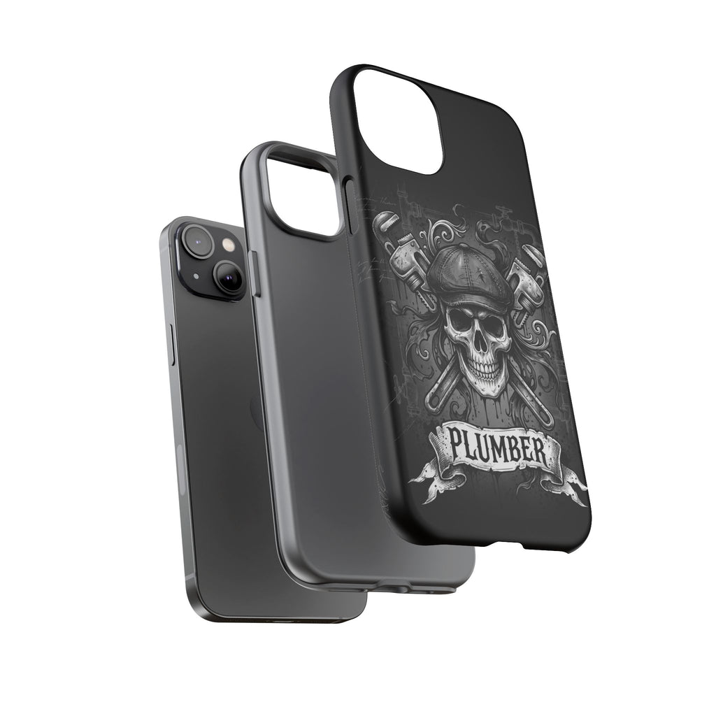 Gothic Skull Plumber Phone Case - Samsung & iPhone Series