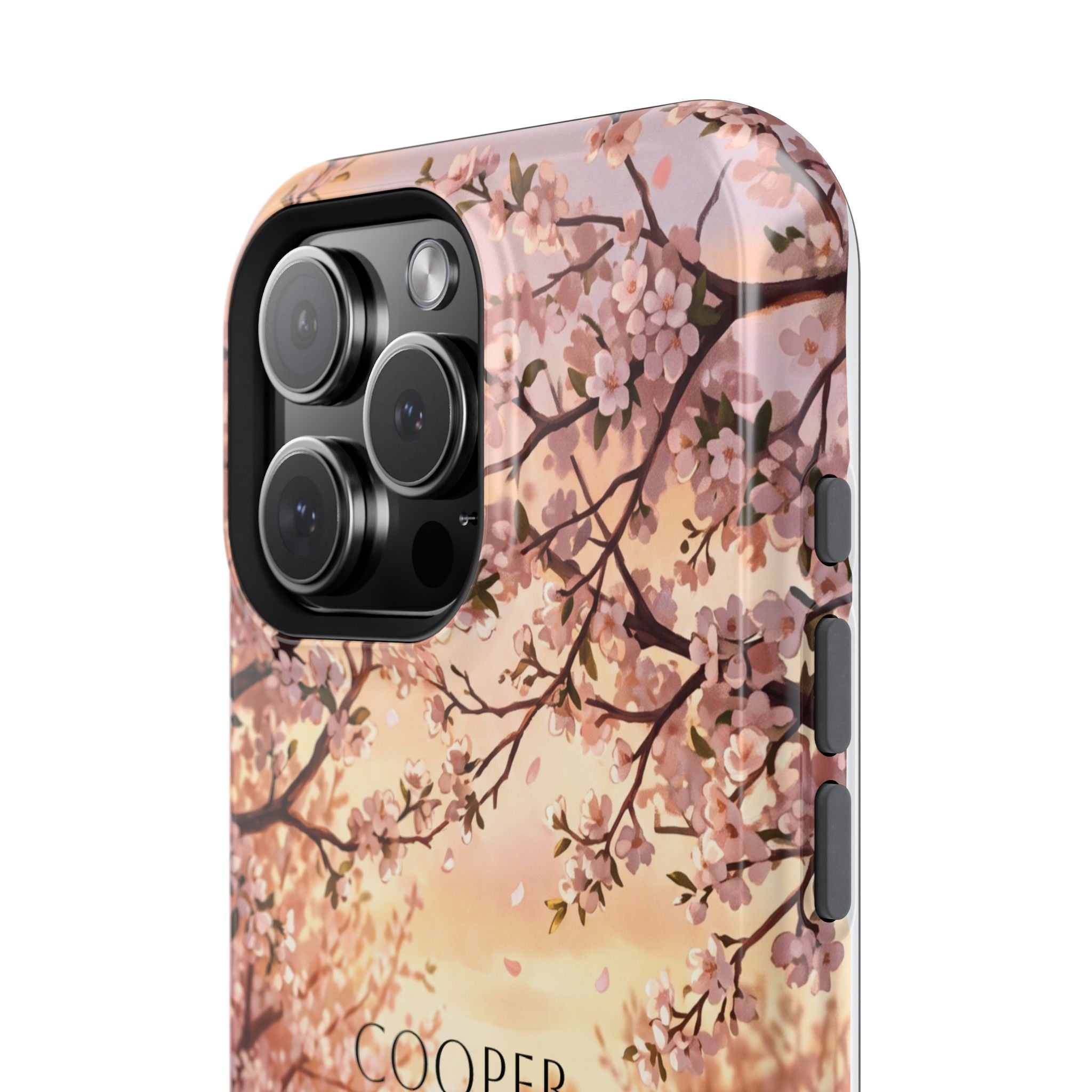 Personalized Golden Retriever Autumn Forest Phone Case — Wireless Charging Cover